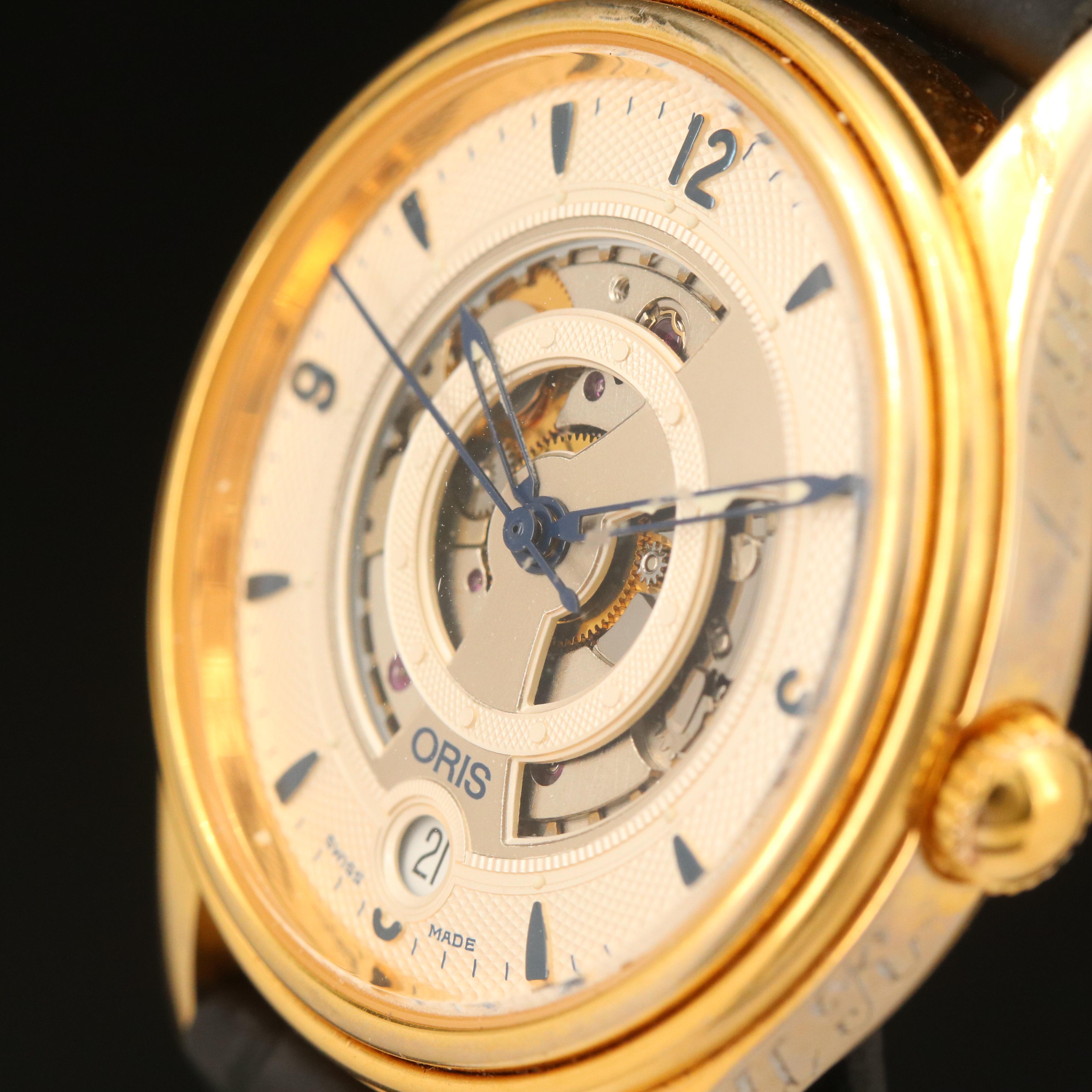 Oris Artelier Skeleton Automatic Watch