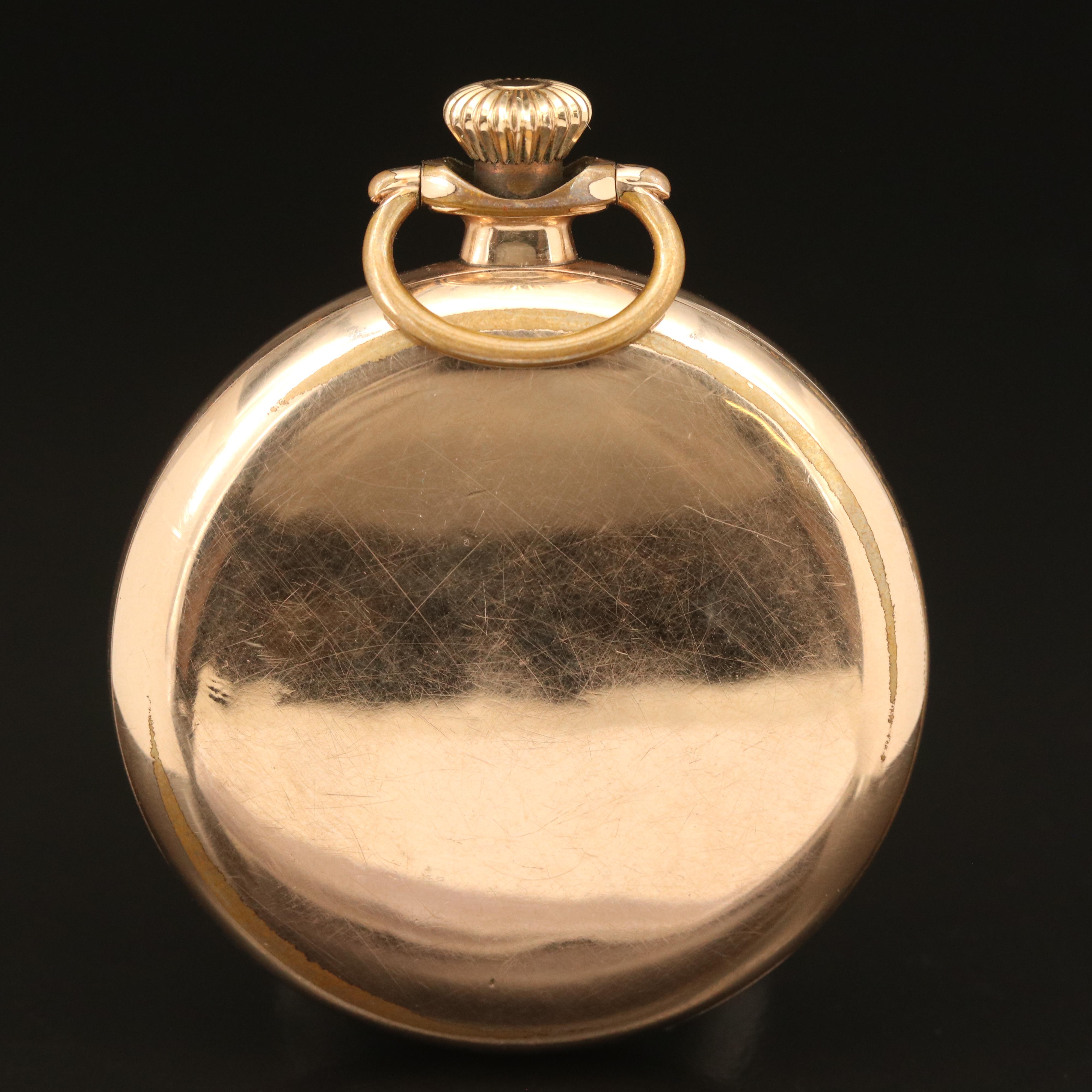 1918 Illinois Railroad Grade Bunn Special Gold-Filled Pocket Watch