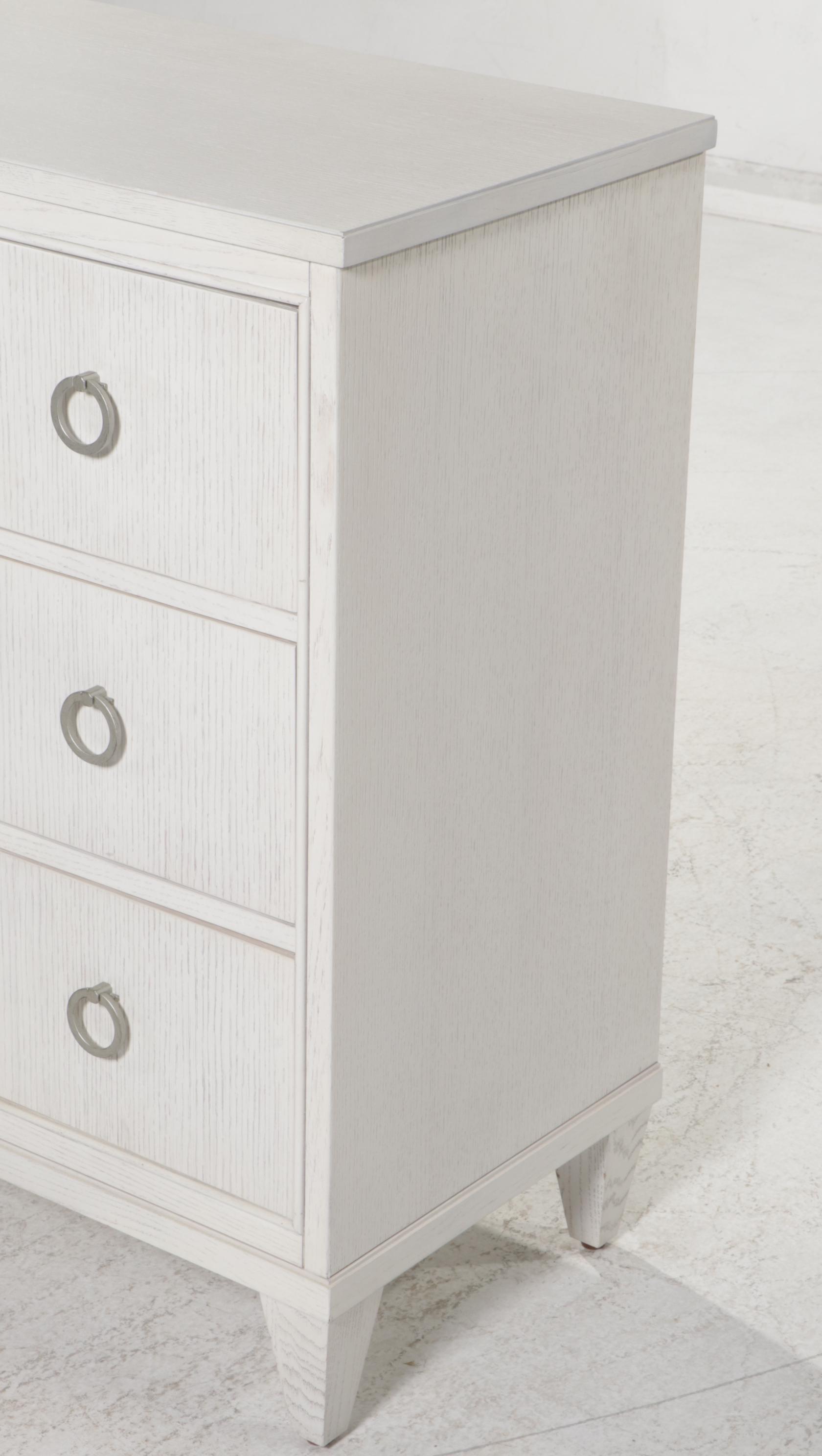 Ethan Allen "Heston" Oak-Veneered Nine-Drawer Dresser