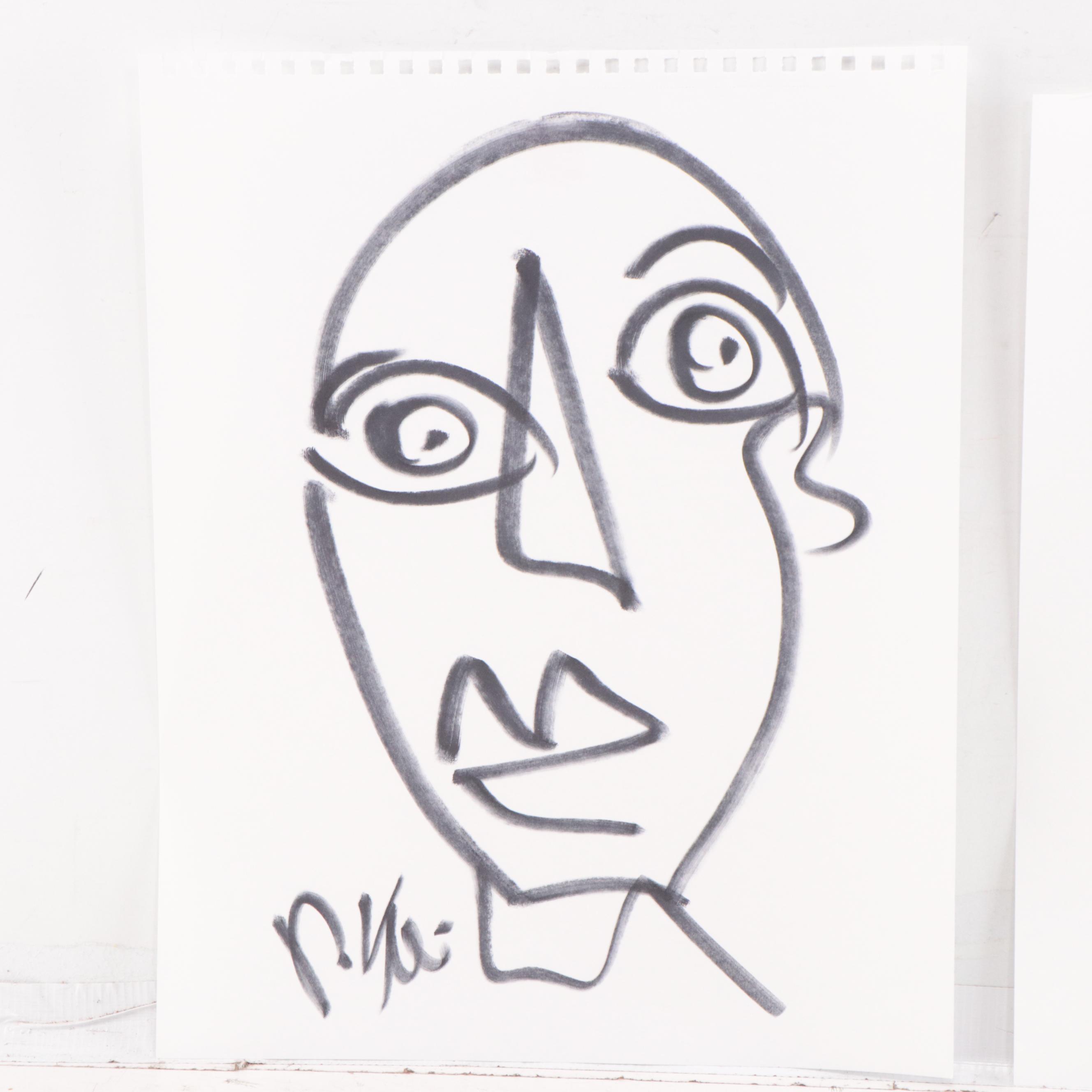 Peter Keil Ink Portraits