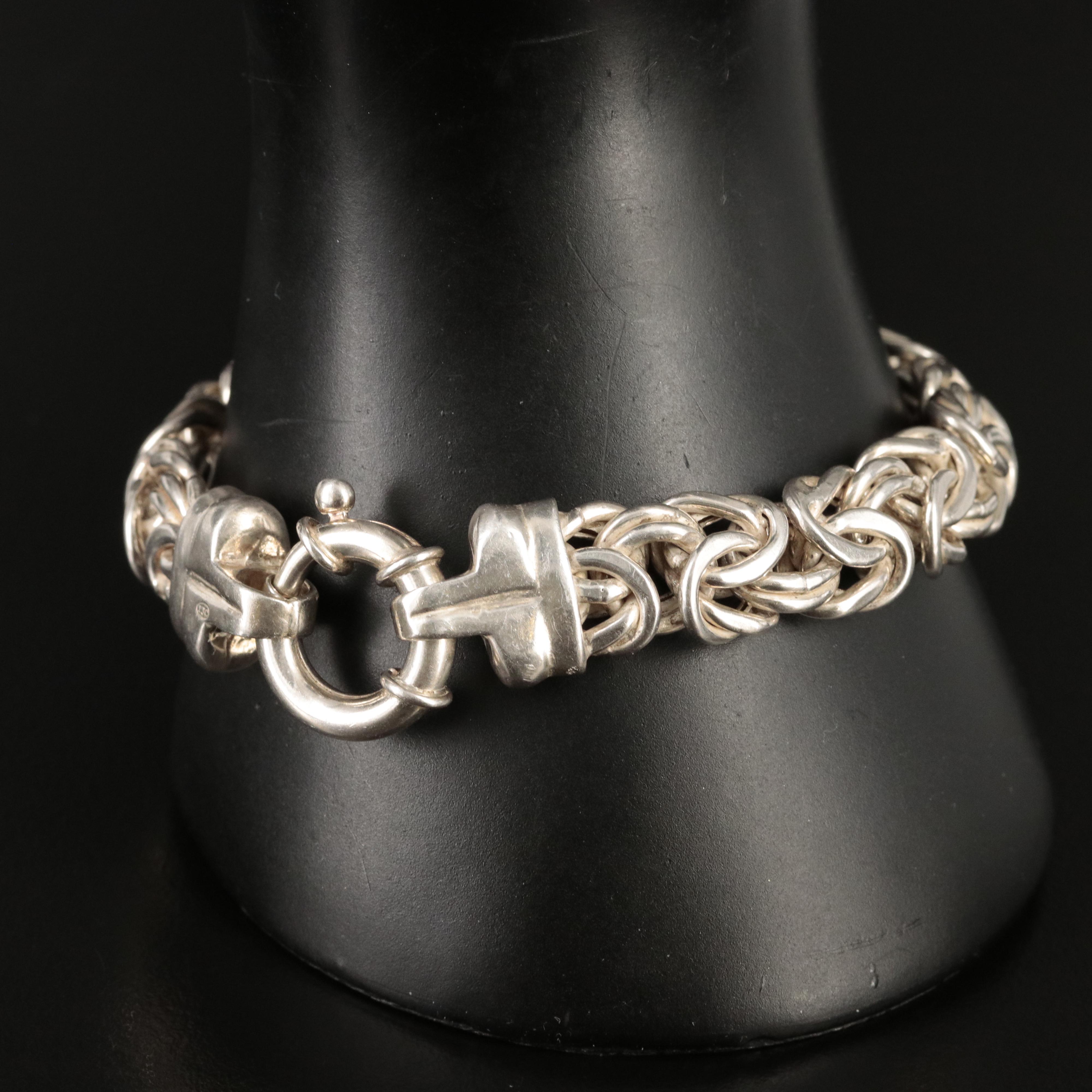 Sterling Byzantine Bracelet