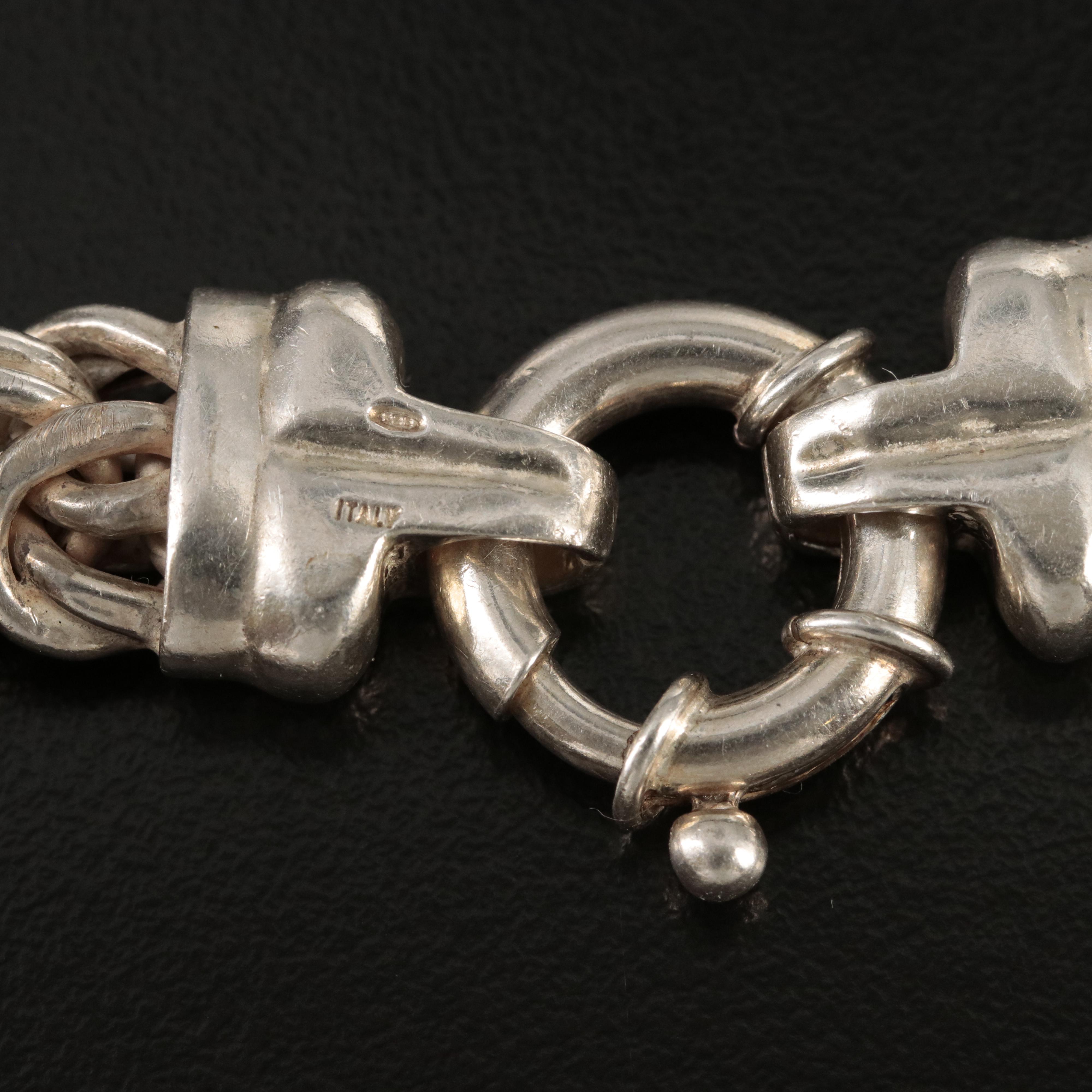 Sterling Byzantine Bracelet