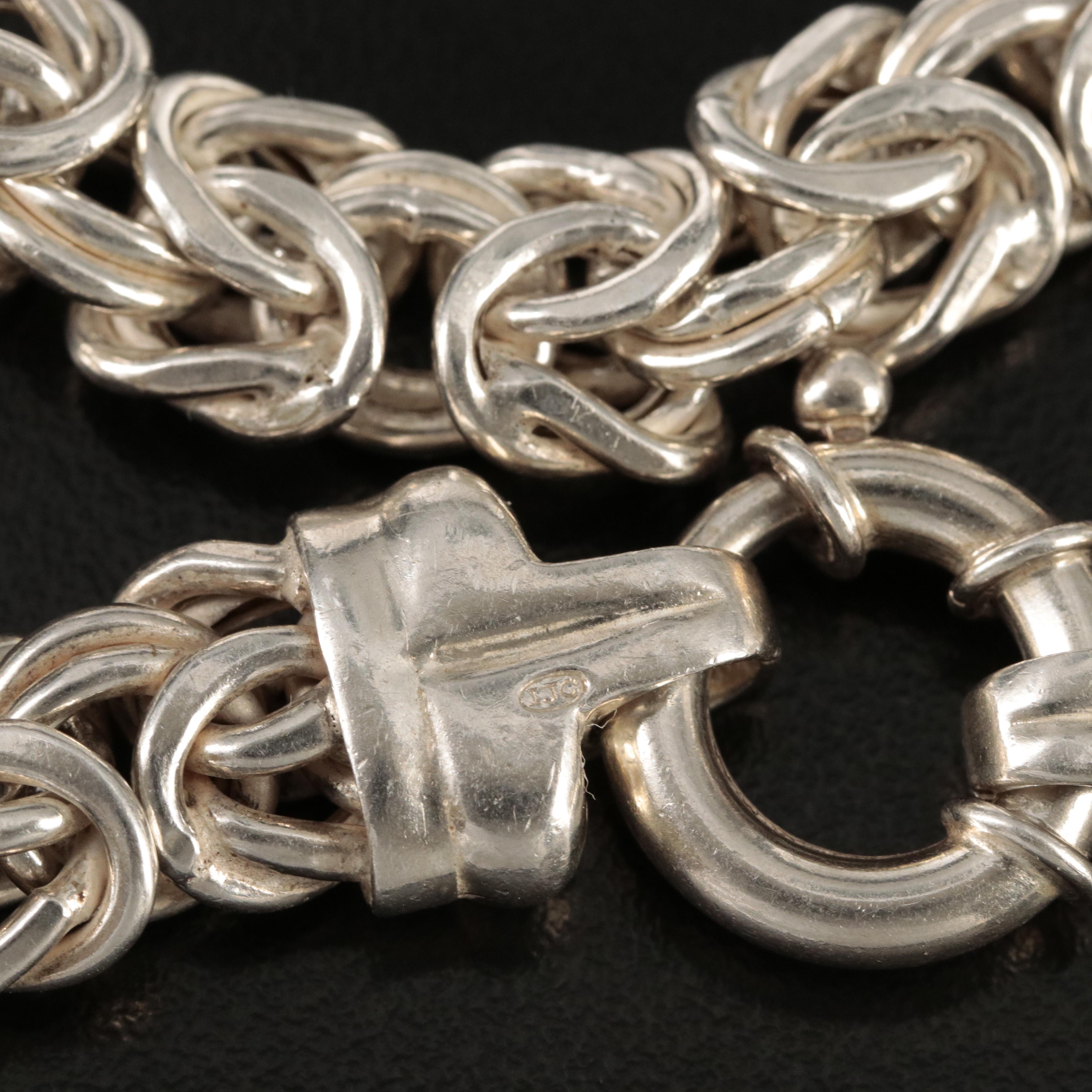 Sterling Byzantine Bracelet