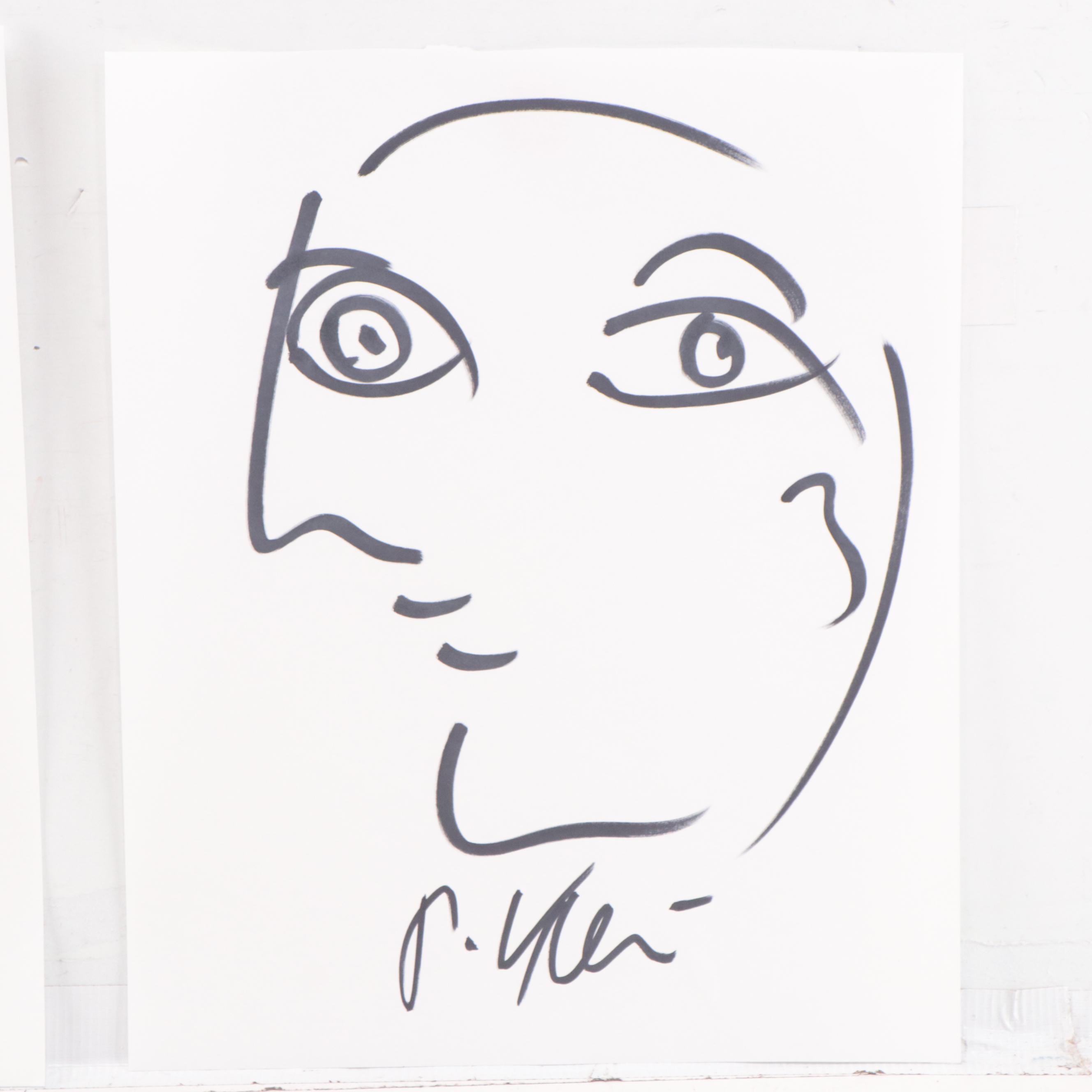 Peter Keil Ink Portraits