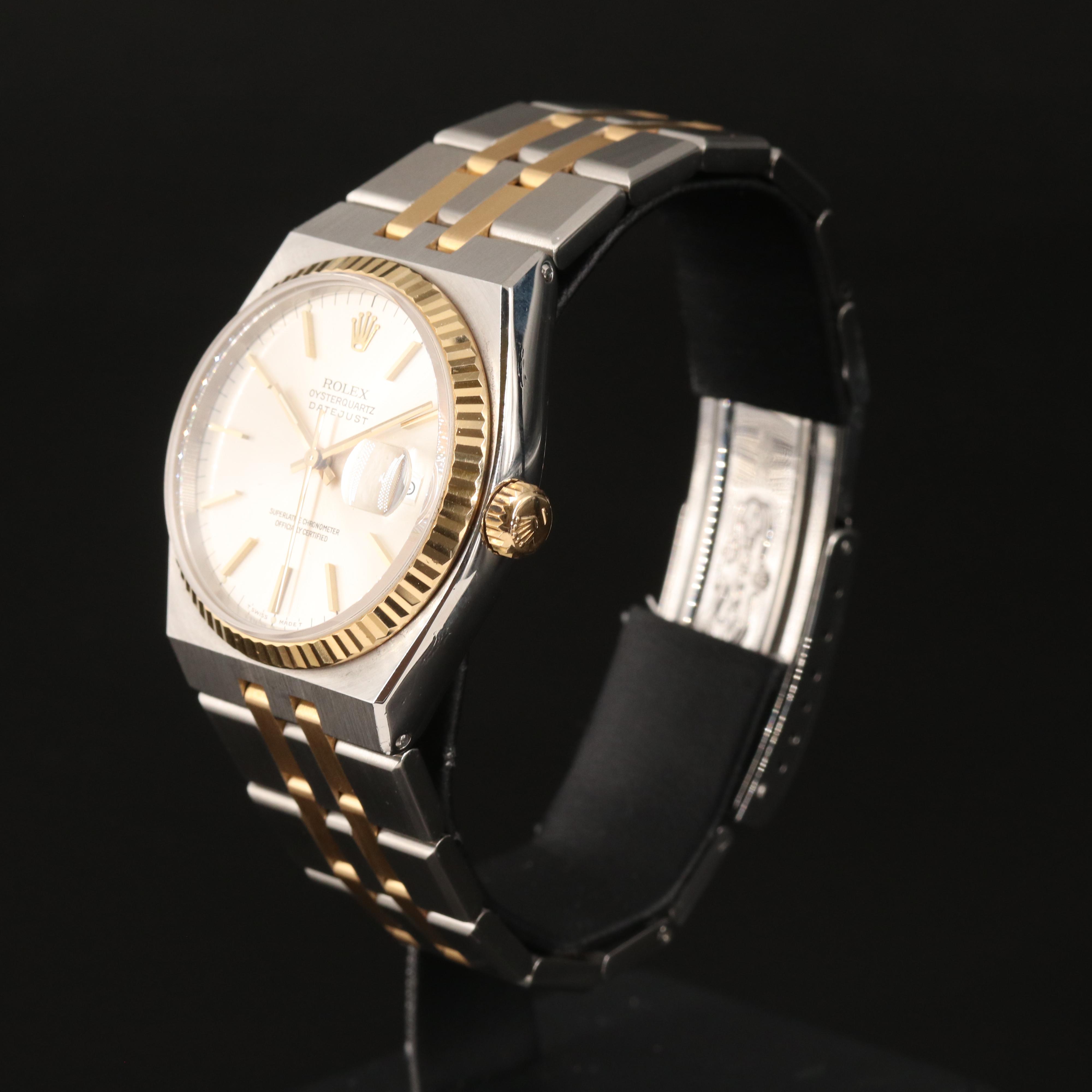 1988 Rolex Oyster Quartz Datejust Watch