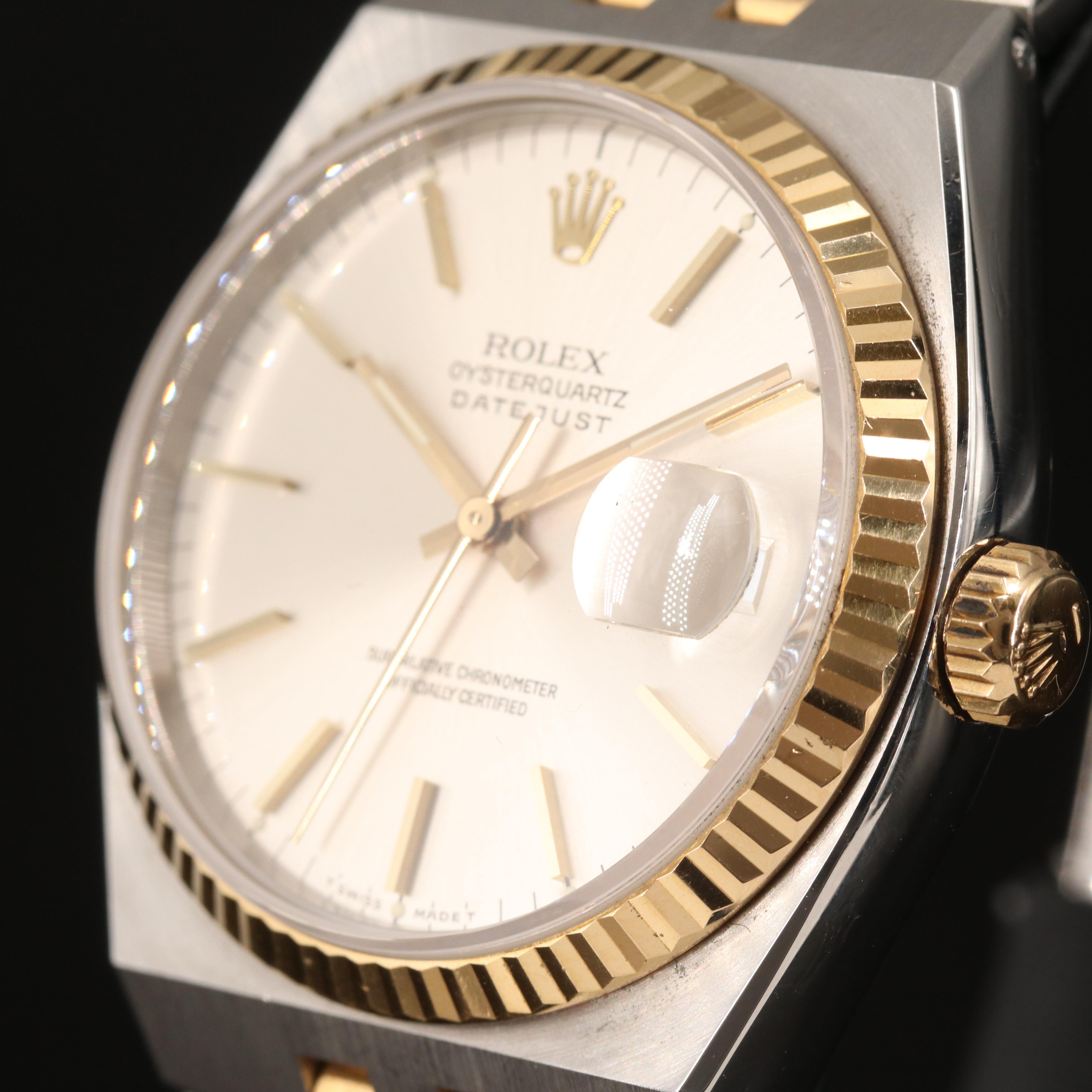 1988 Rolex Oyster Quartz Datejust Watch