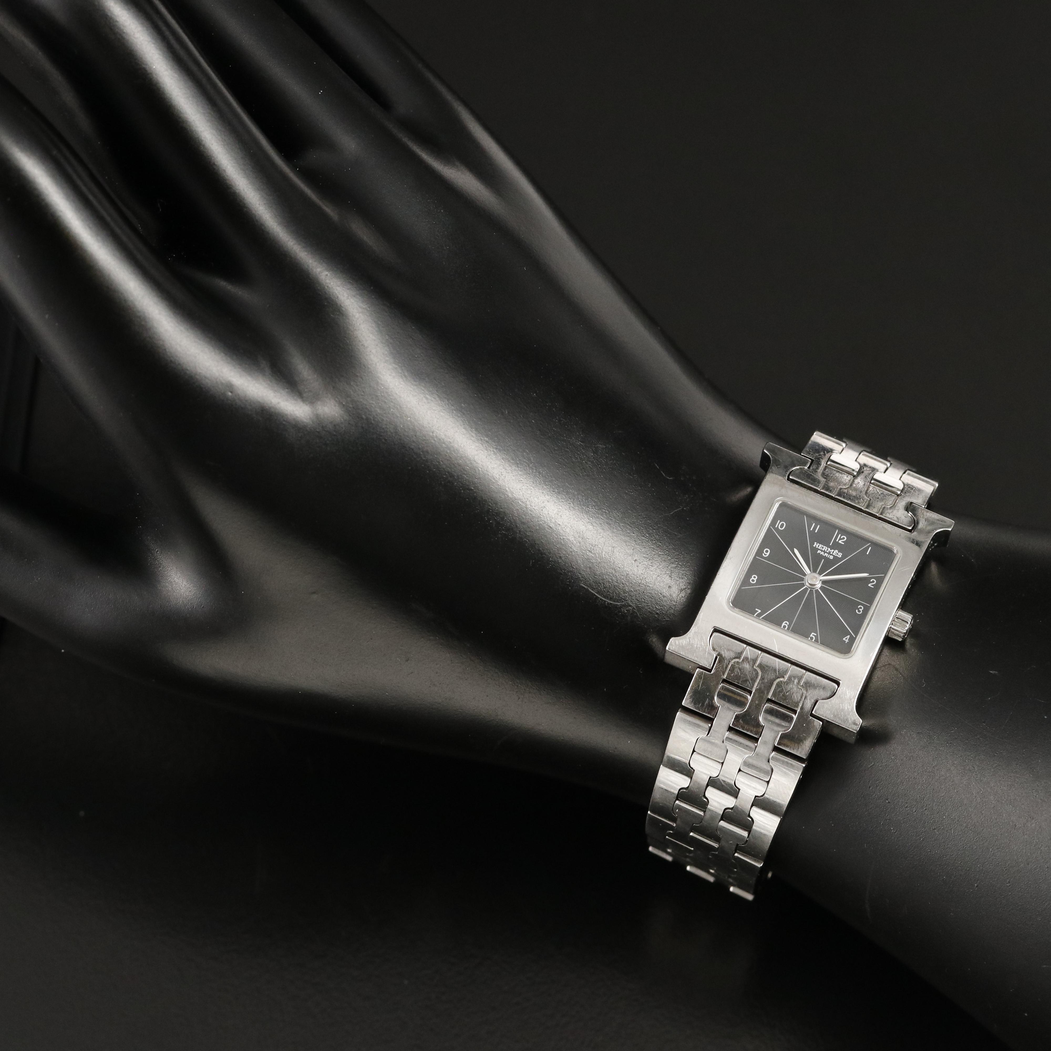 Hermès Paris "H" Quartz Watch