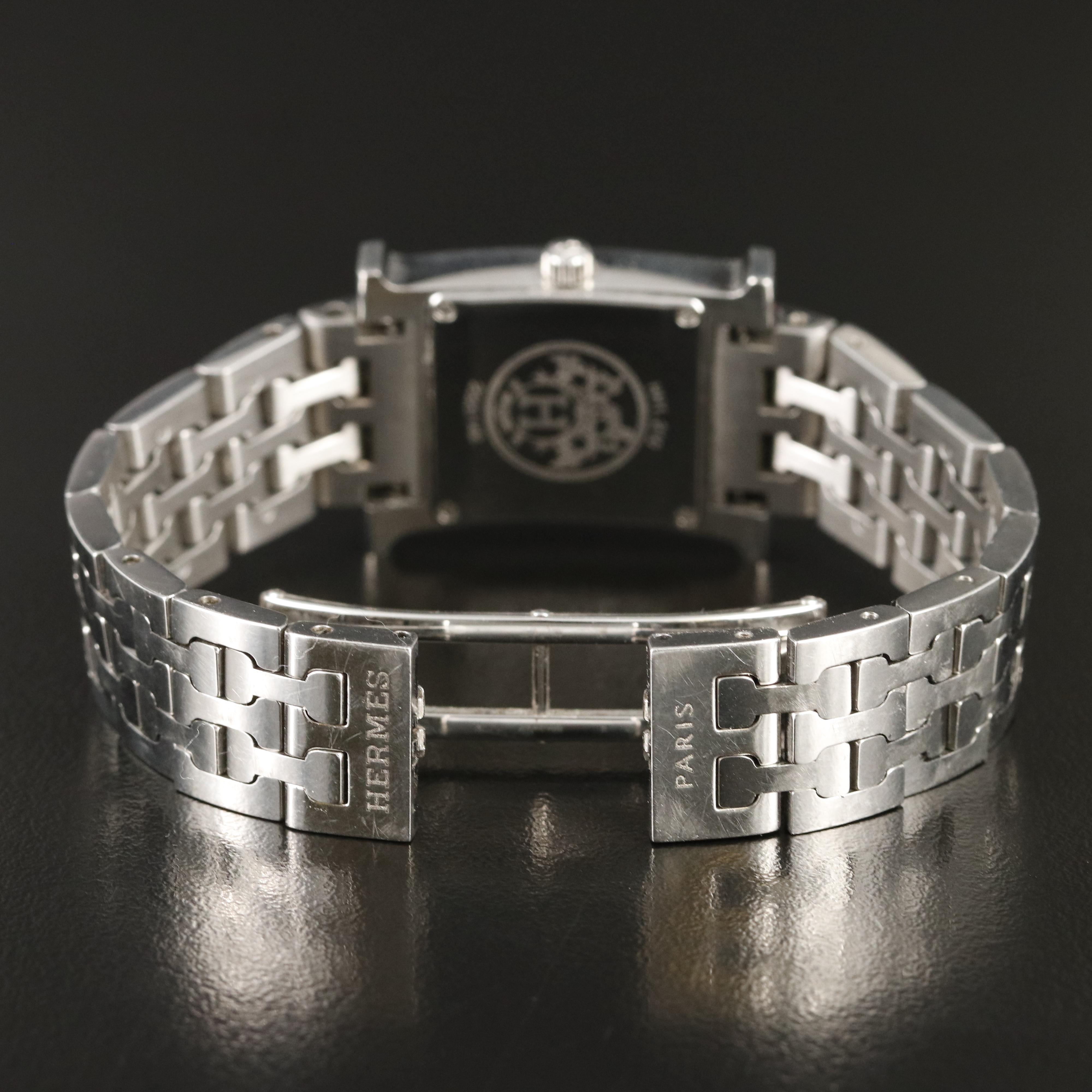 Hermès Paris "H" Quartz Watch