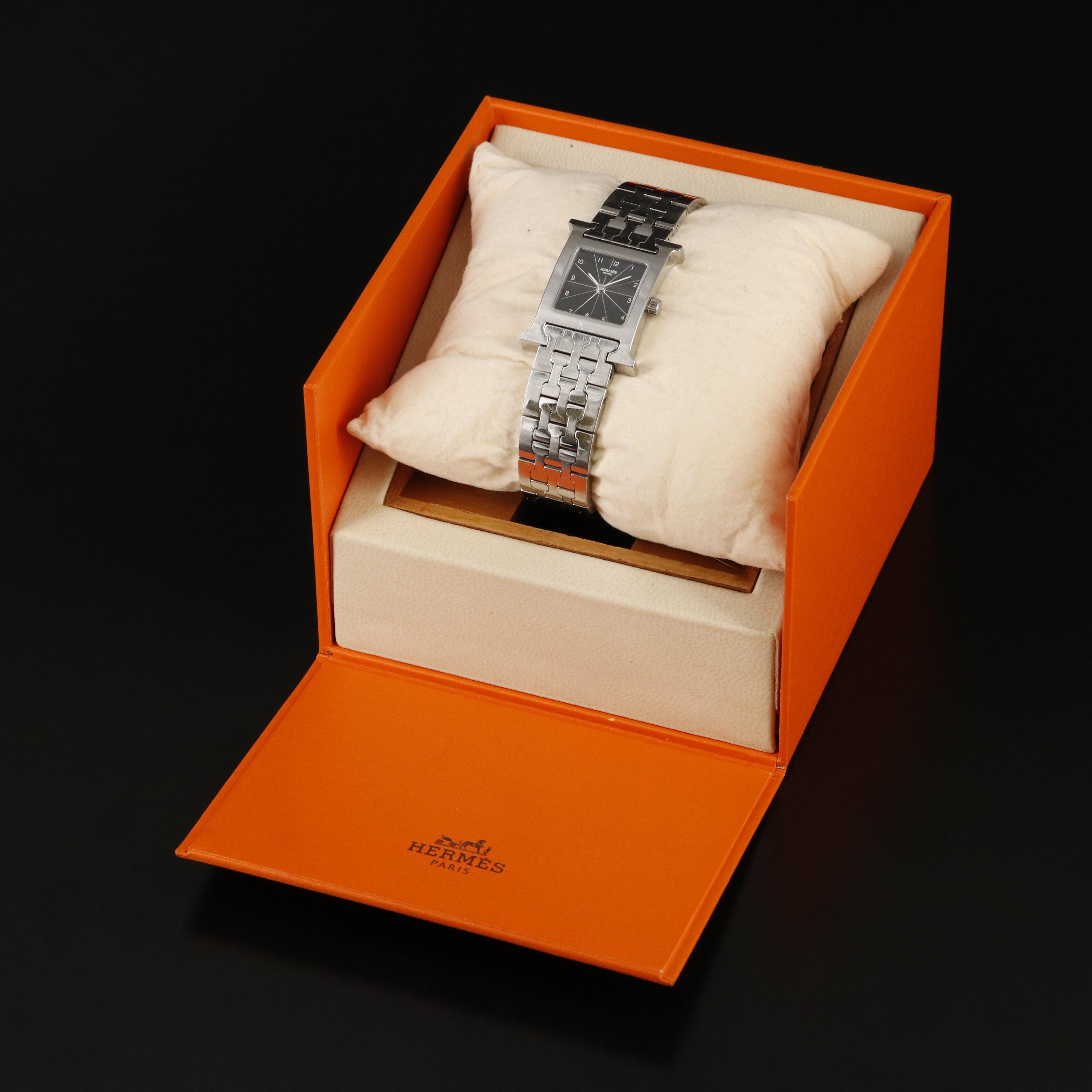 Hermès Paris "H" Quartz Watch