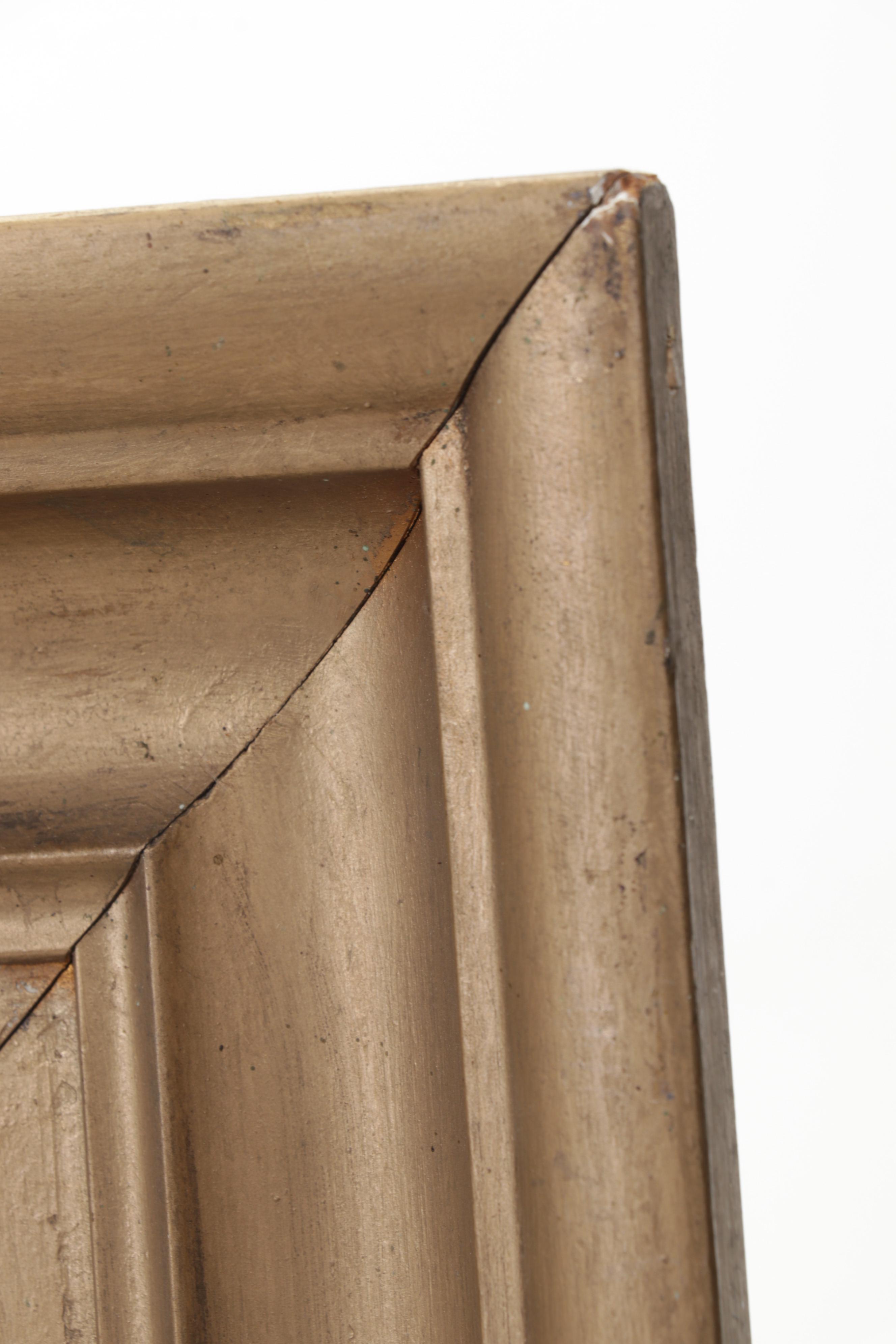 European Village Canal and Stone Bridge Oil Painting, Late 19th Century