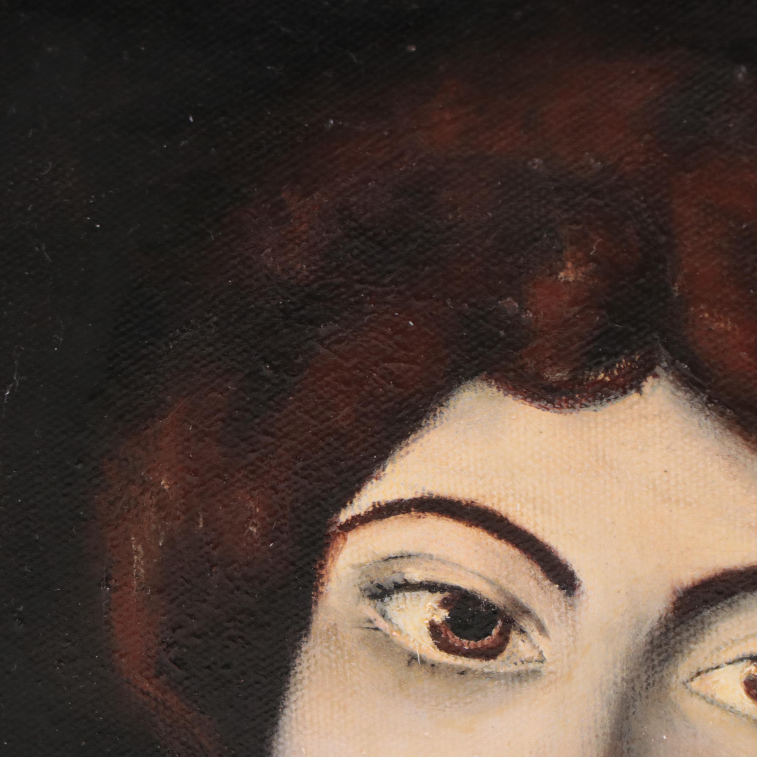 Oil Painting of Female Portrait