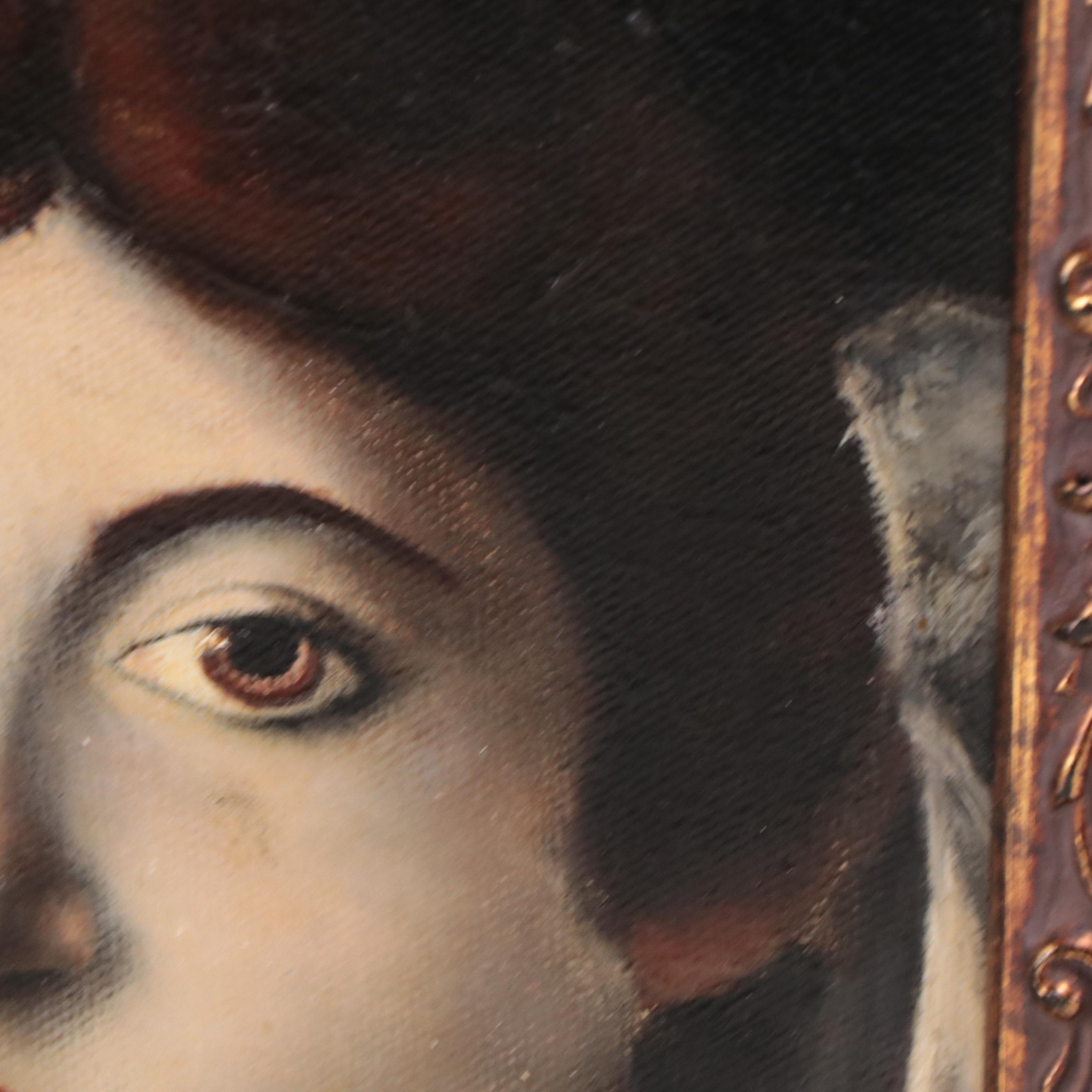 Oil Painting of Female Portrait