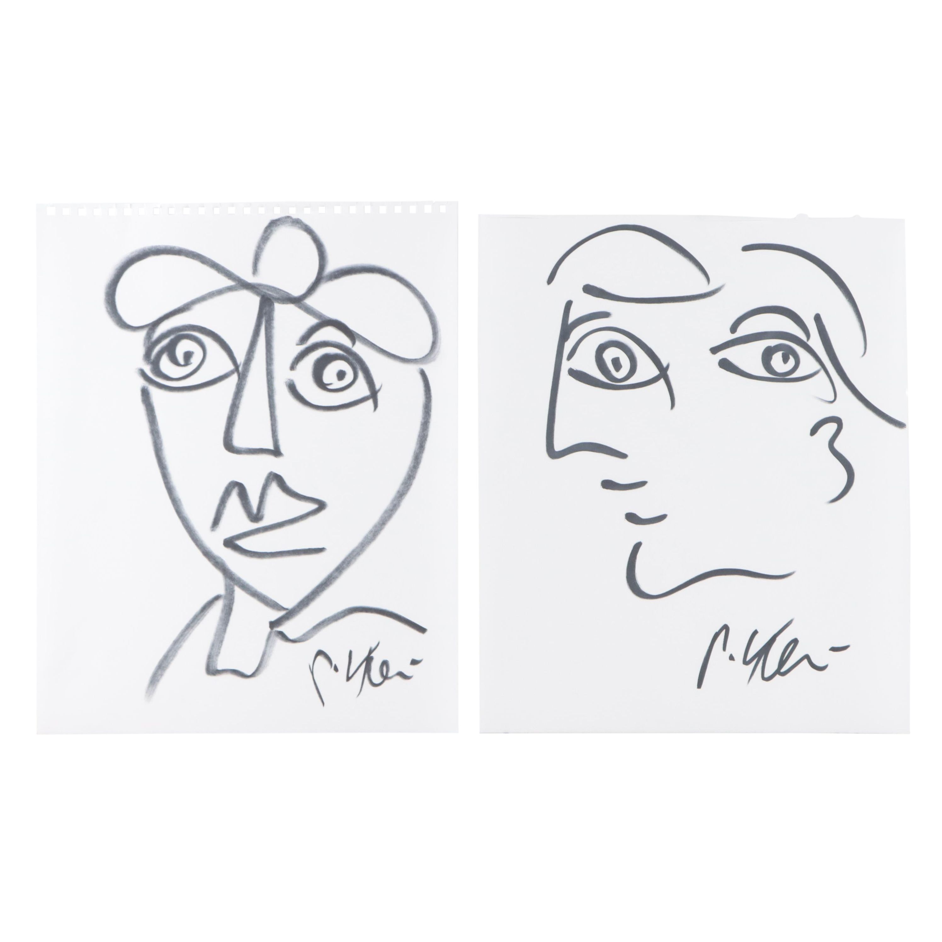 Peter Keil Ink Portraits