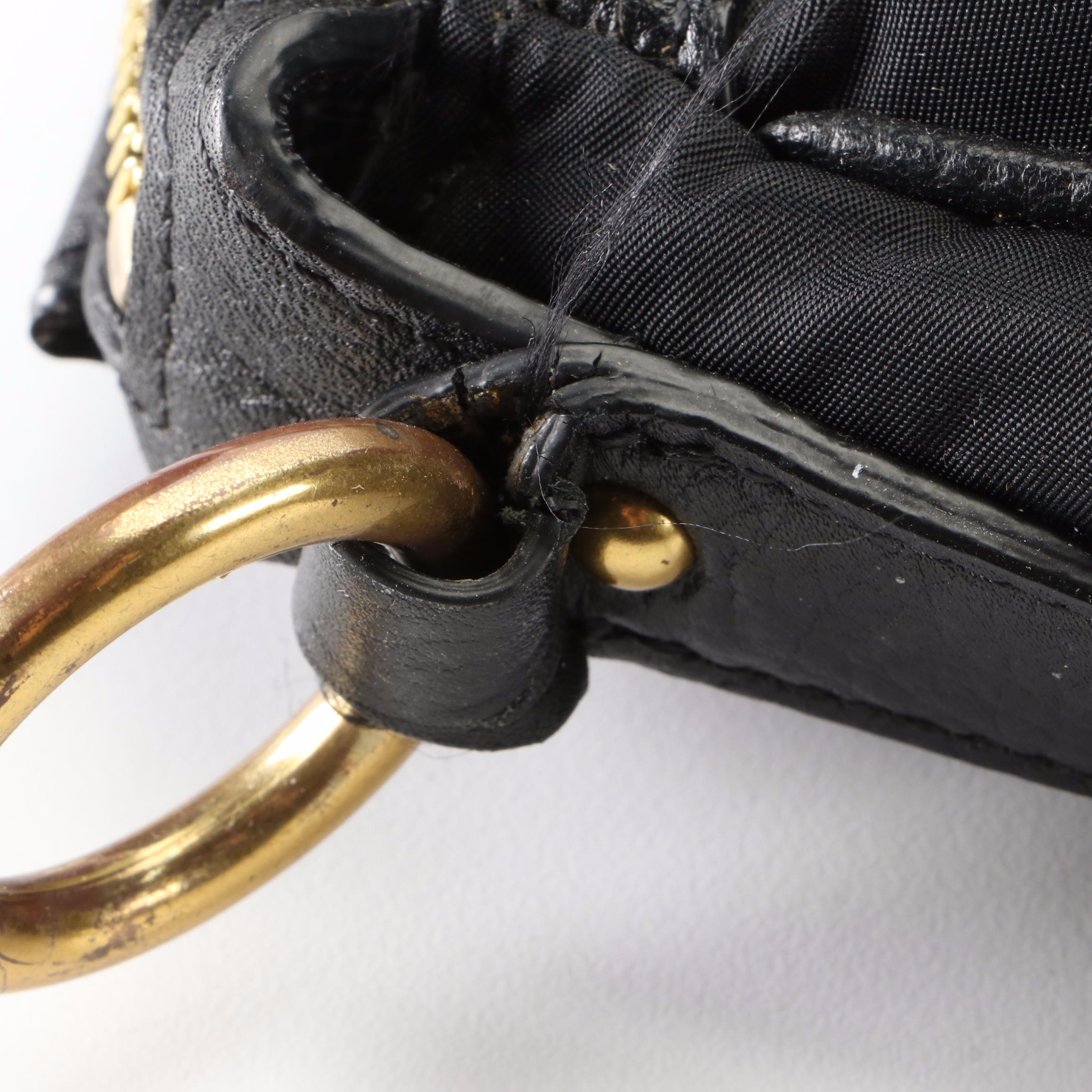 Prada Tessuto Tote Bag in Nylon and Leather Trim