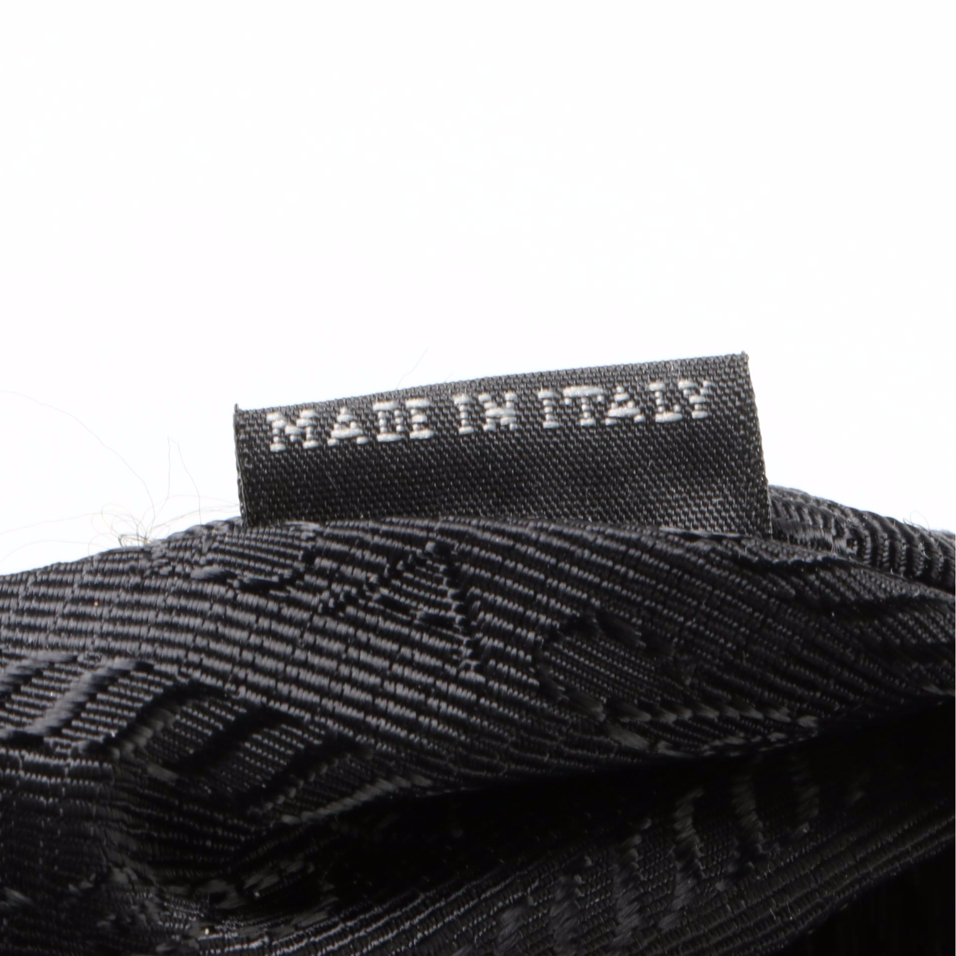 Prada Tessuto Tote Bag in Nylon and Leather Trim