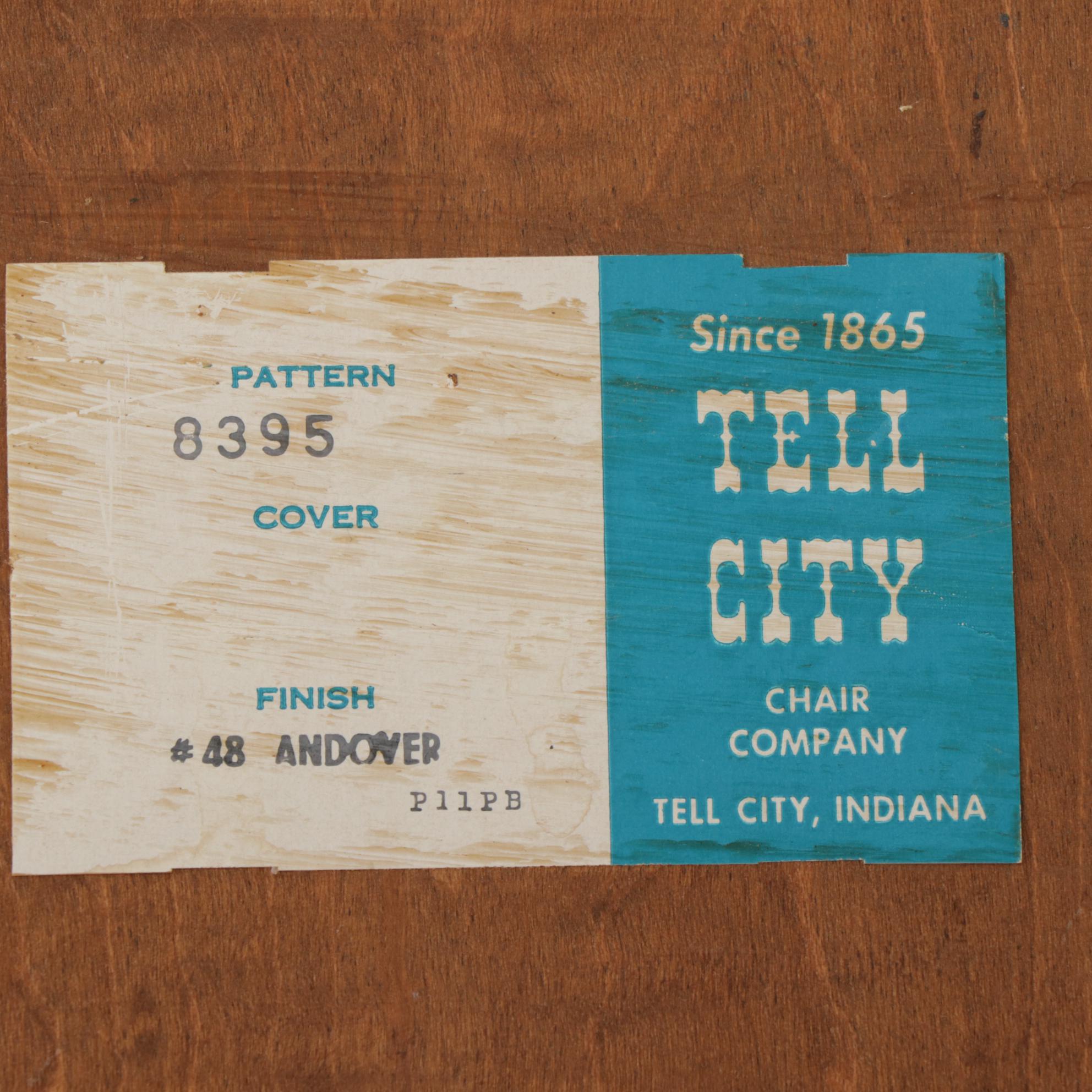 Tell City "Young Republic" Maple Sideboard with China Hutch, Mid to Late 20th C.