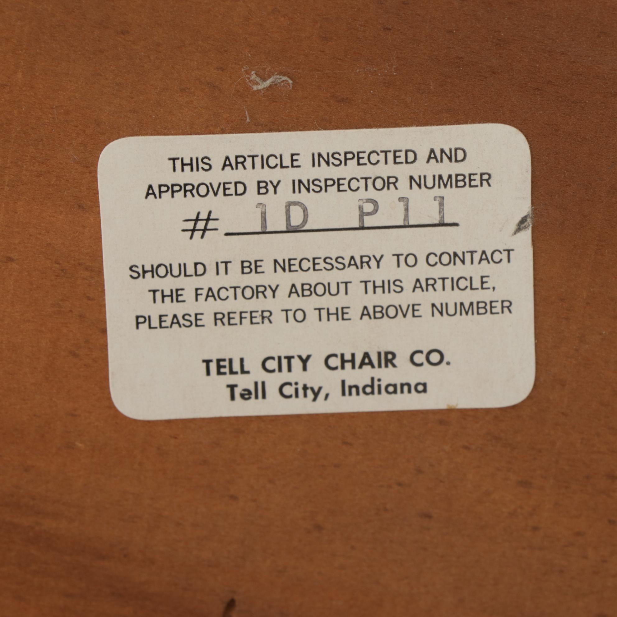 Tell City "Young Republic" Maple Sideboard with China Hutch, Mid to Late 20th C.