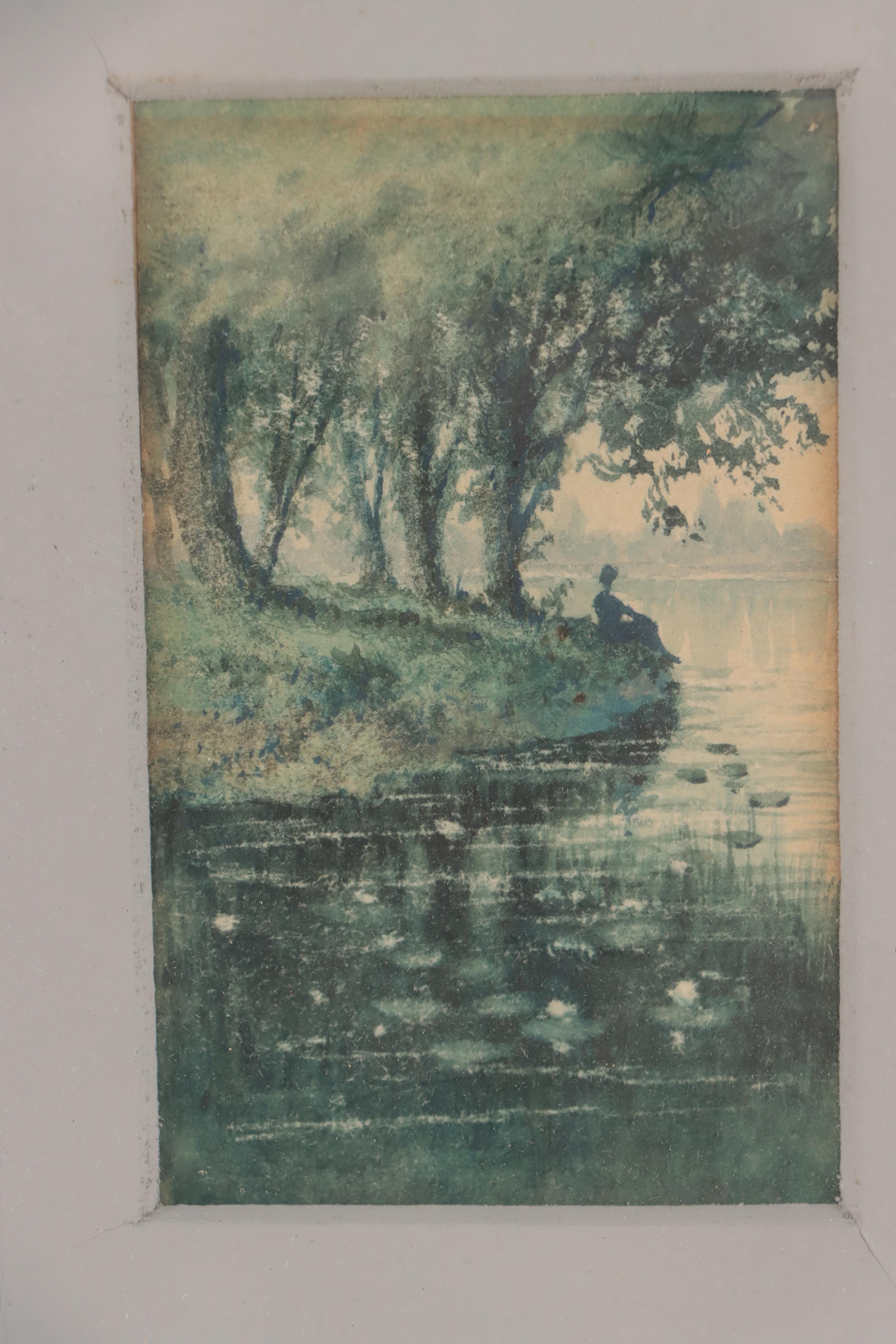 American Watercolor Society Waterscape Watercolor Painting