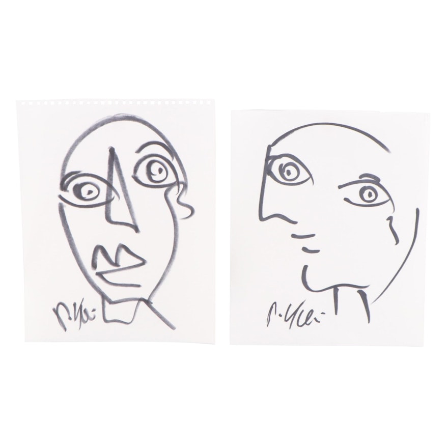 Peter Keil Ink Portraits