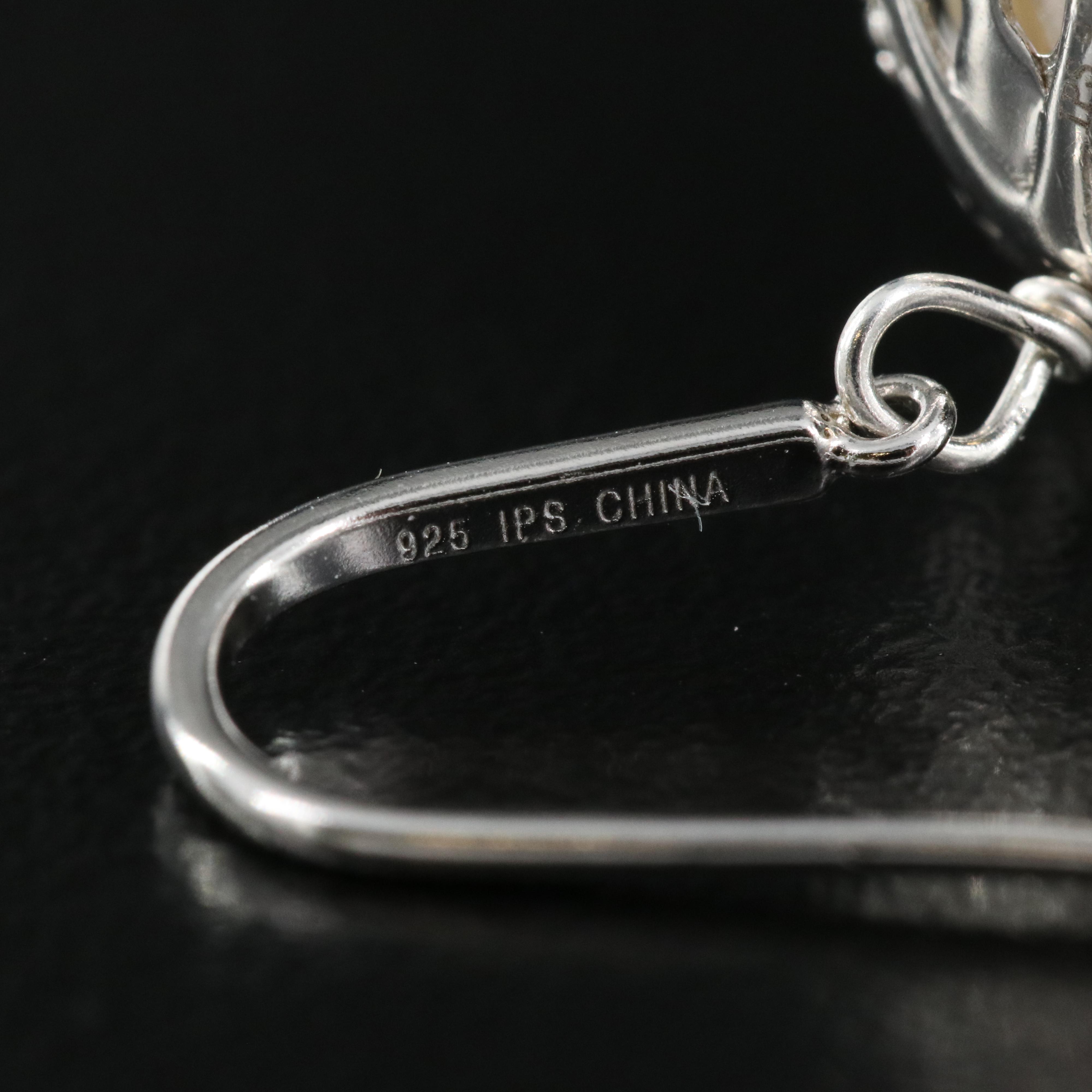 Sterling Pearl Earrings