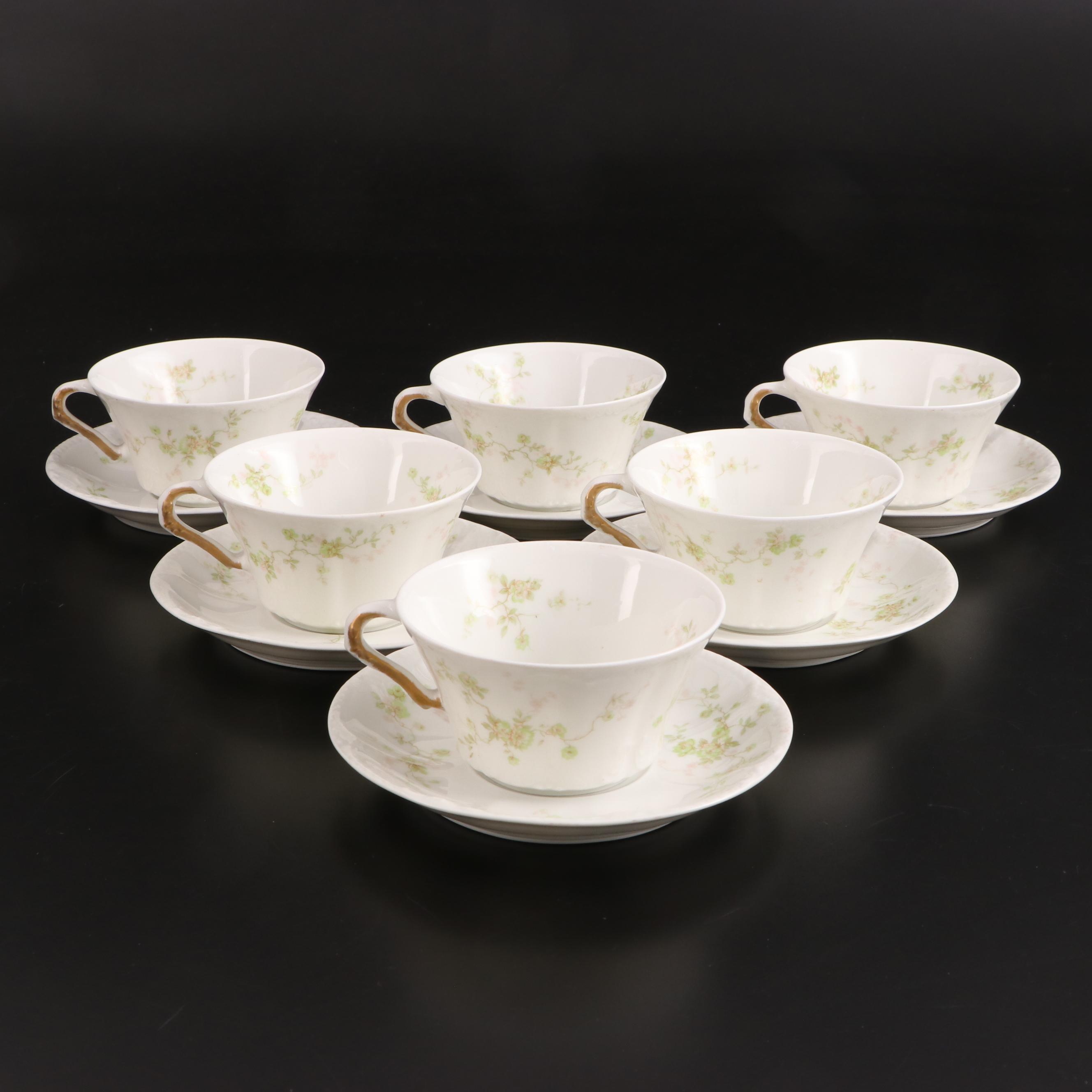 Theodore Haviland "Florida" Porcelain Dinnerware, Early 20th Century