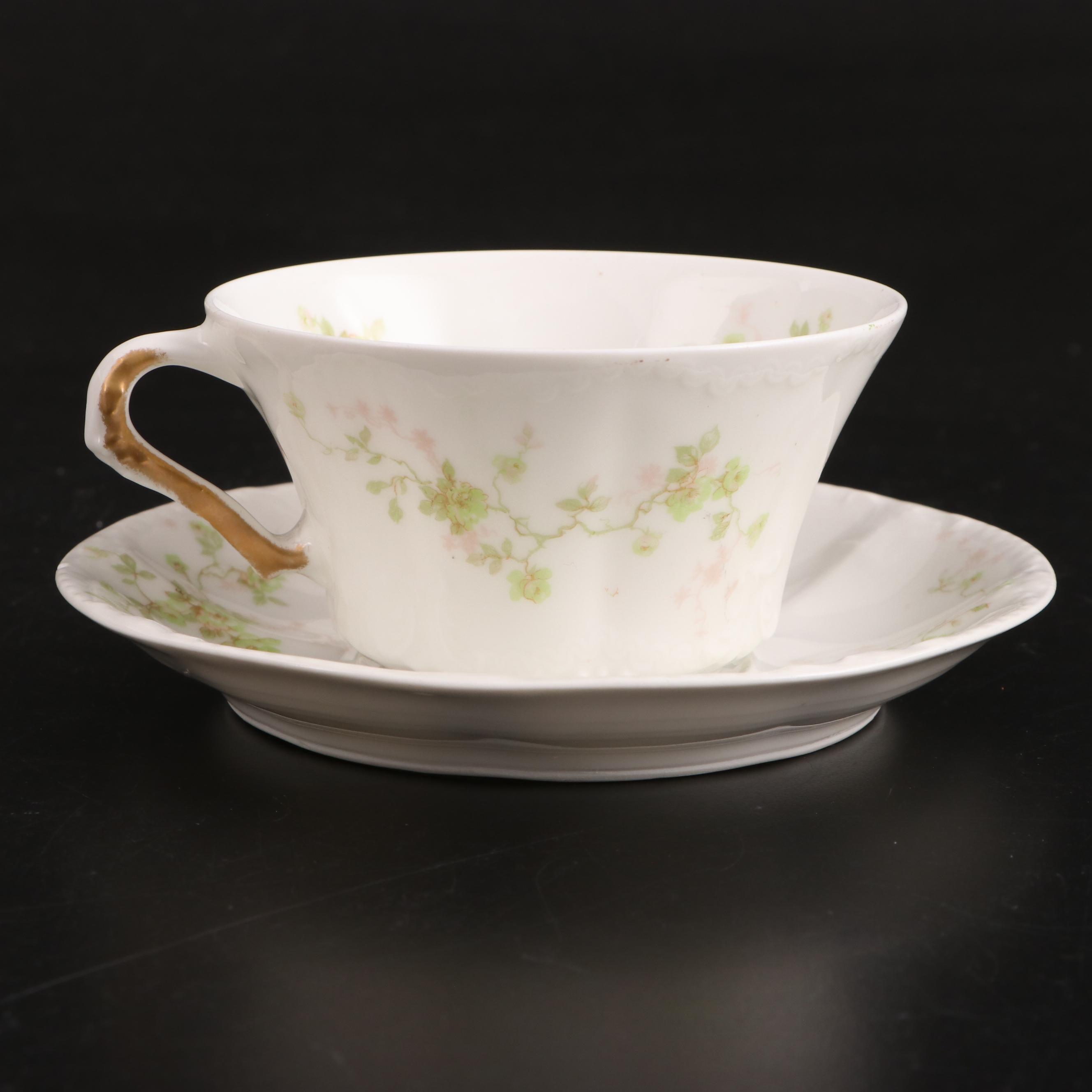 Theodore Haviland "Florida" Porcelain Dinnerware, Early 20th Century