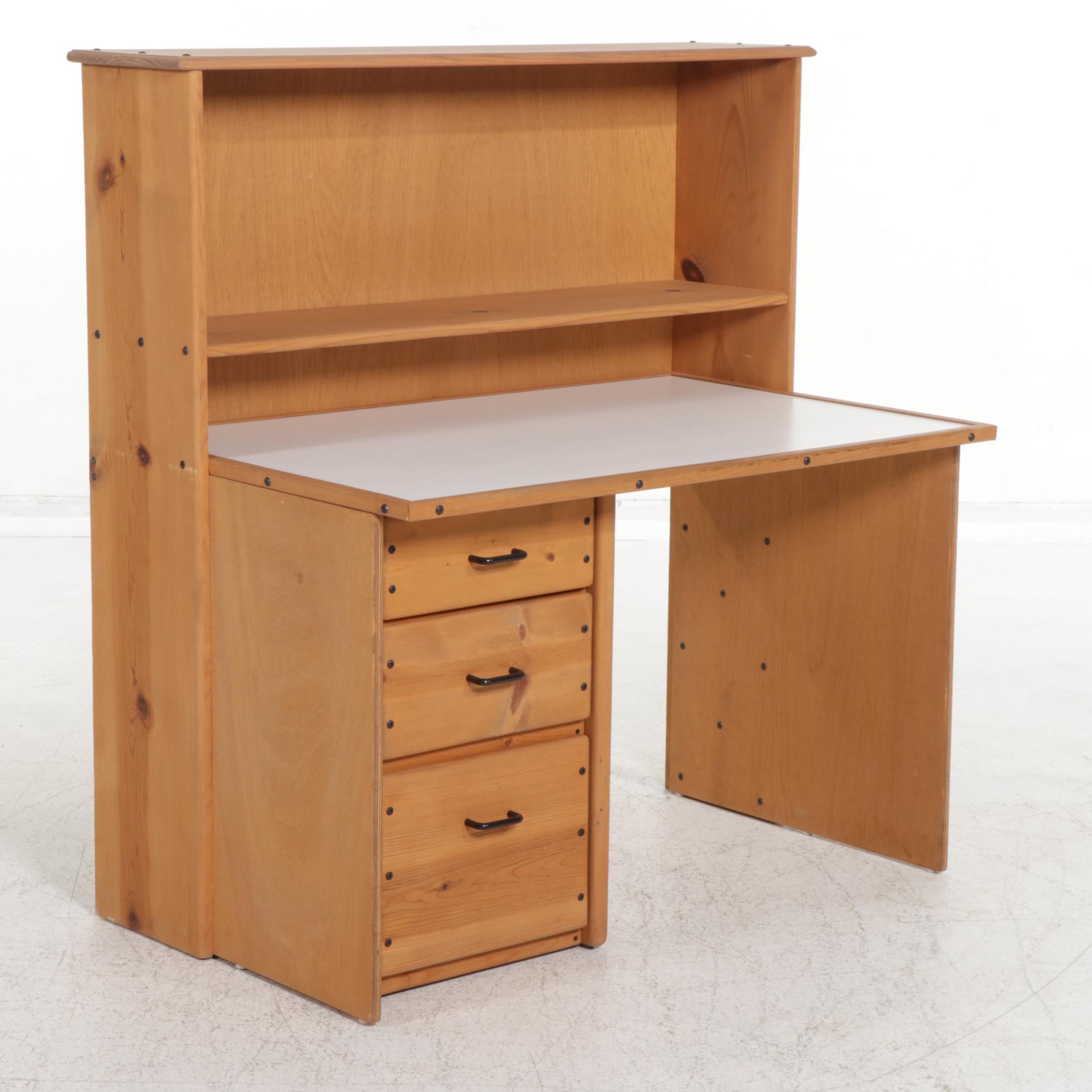 Pine Bedroom Set with Twin Size Bunk Beds