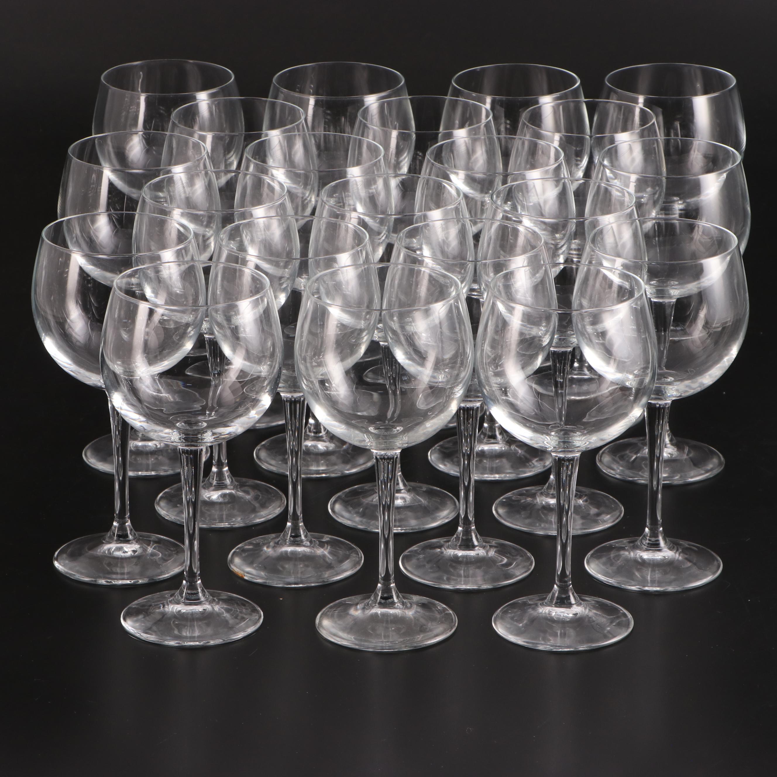 Glass Wine Goblets