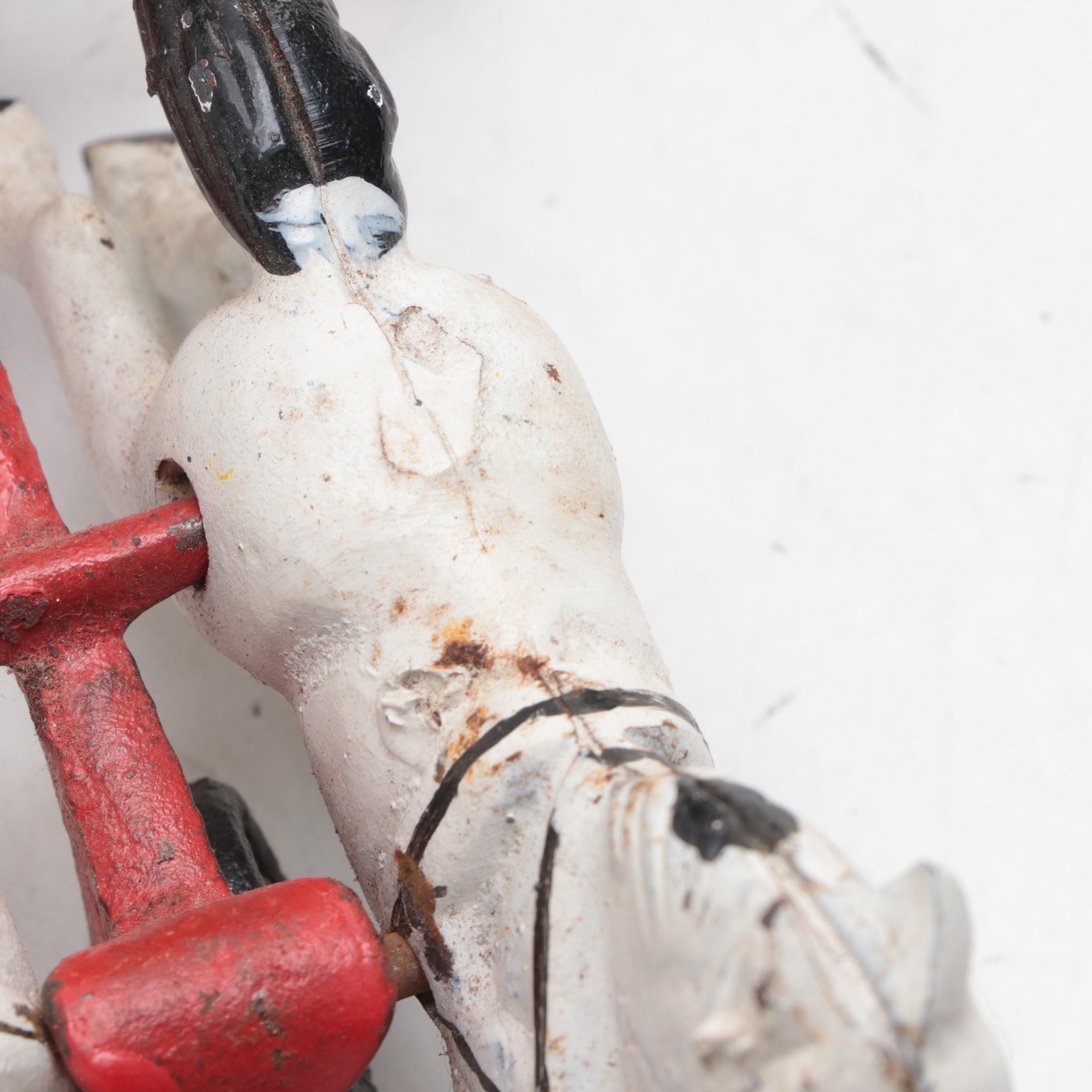 Cast Iron Toy Carriage, Mid to Late 20th Century