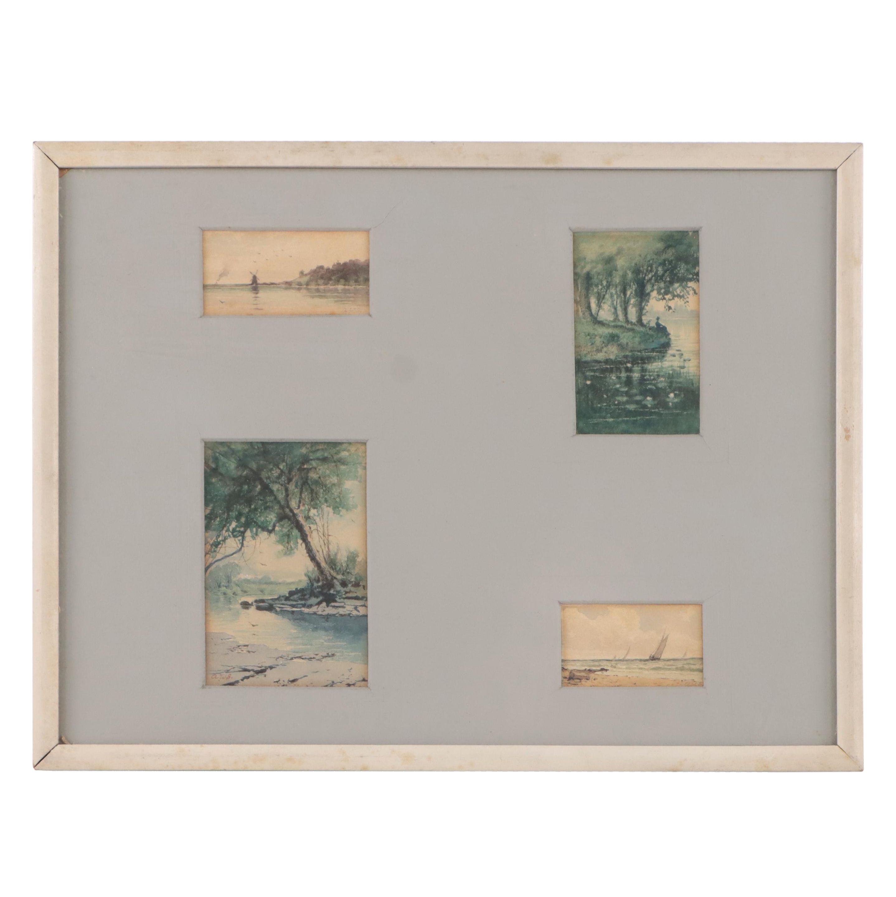 American Watercolor Society Waterscape Watercolor Painting