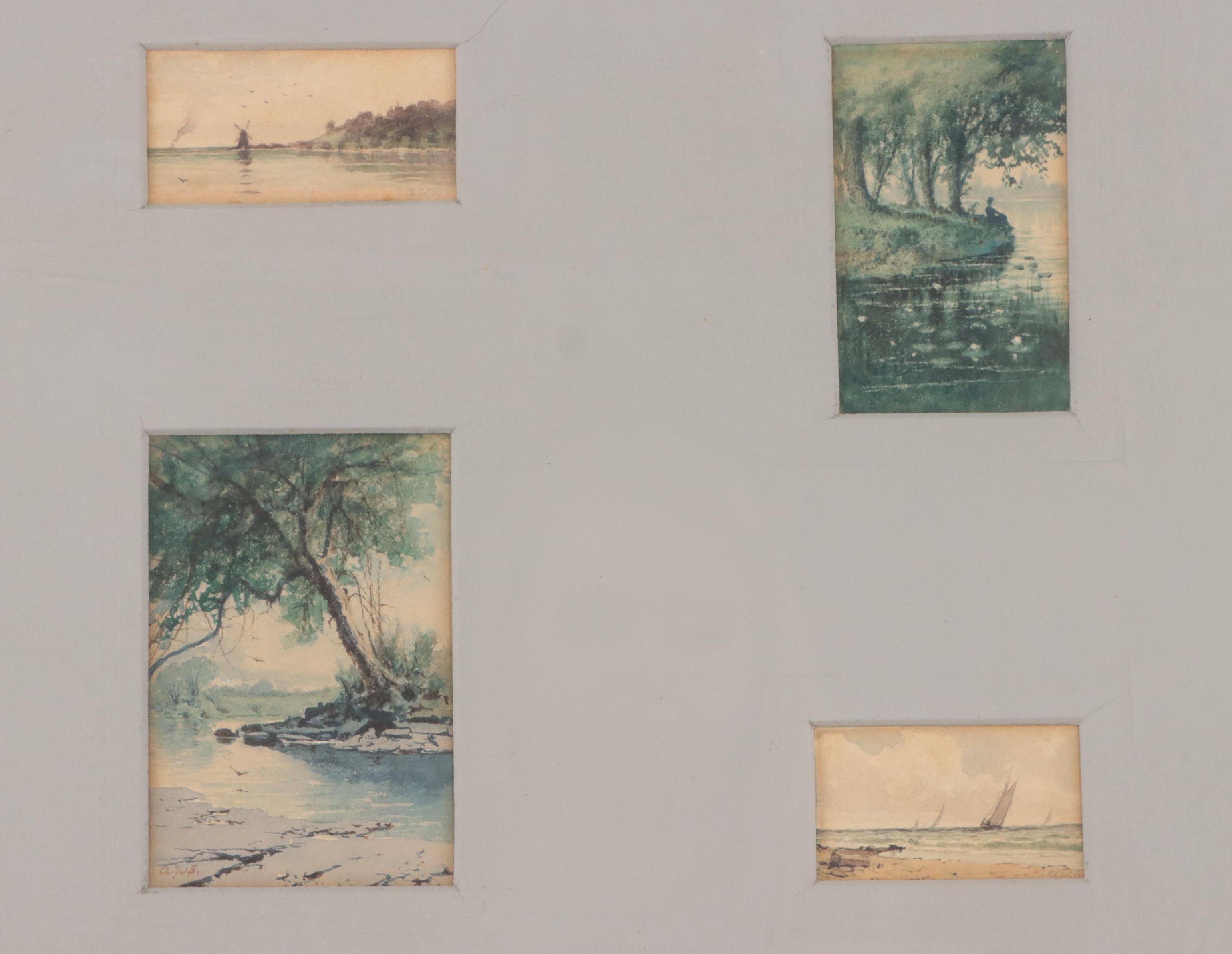 American Watercolor Society Waterscape Watercolor Painting