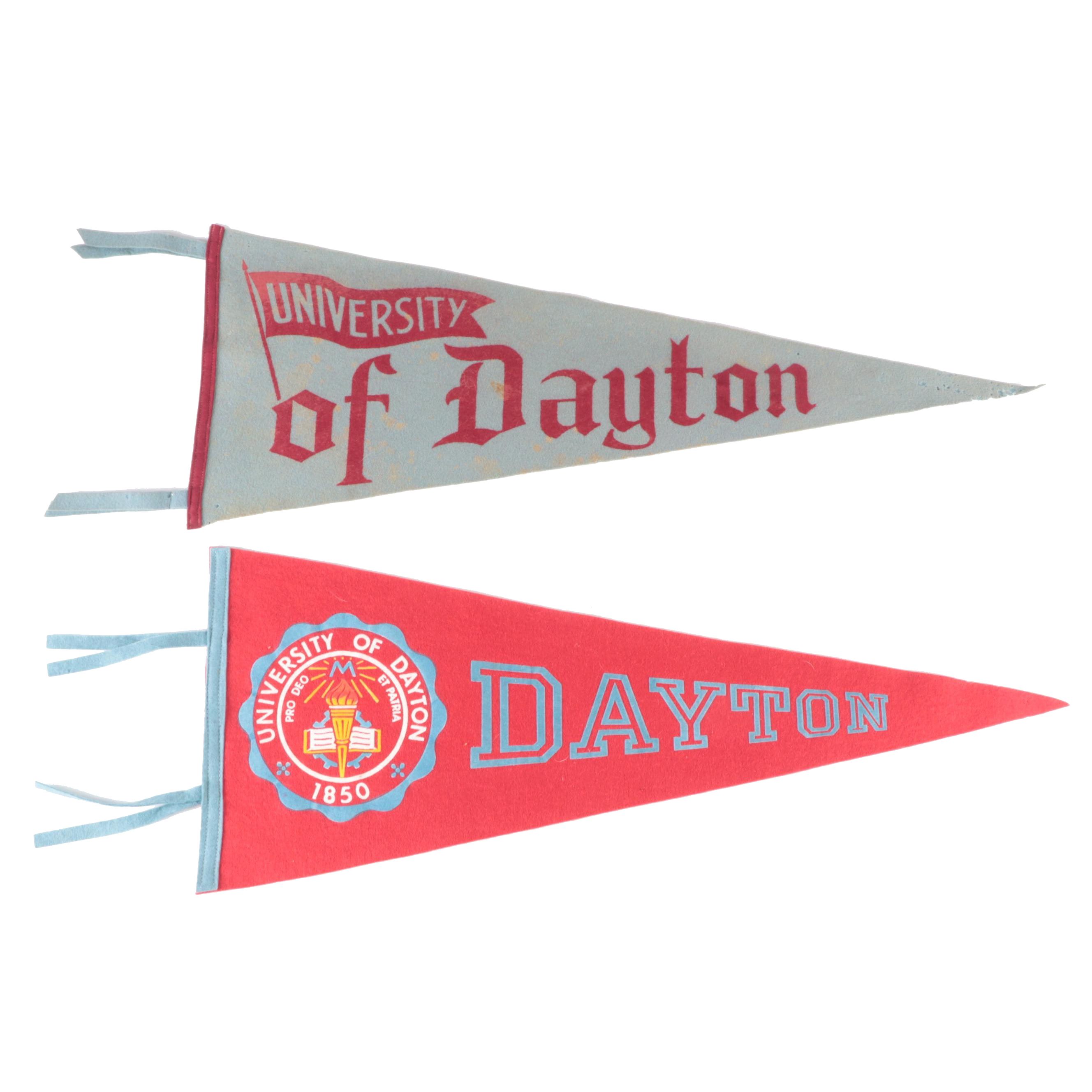 University of Dayton Flyers Chicago, Other Collegiate Pennants, Mid/ Late 20th C