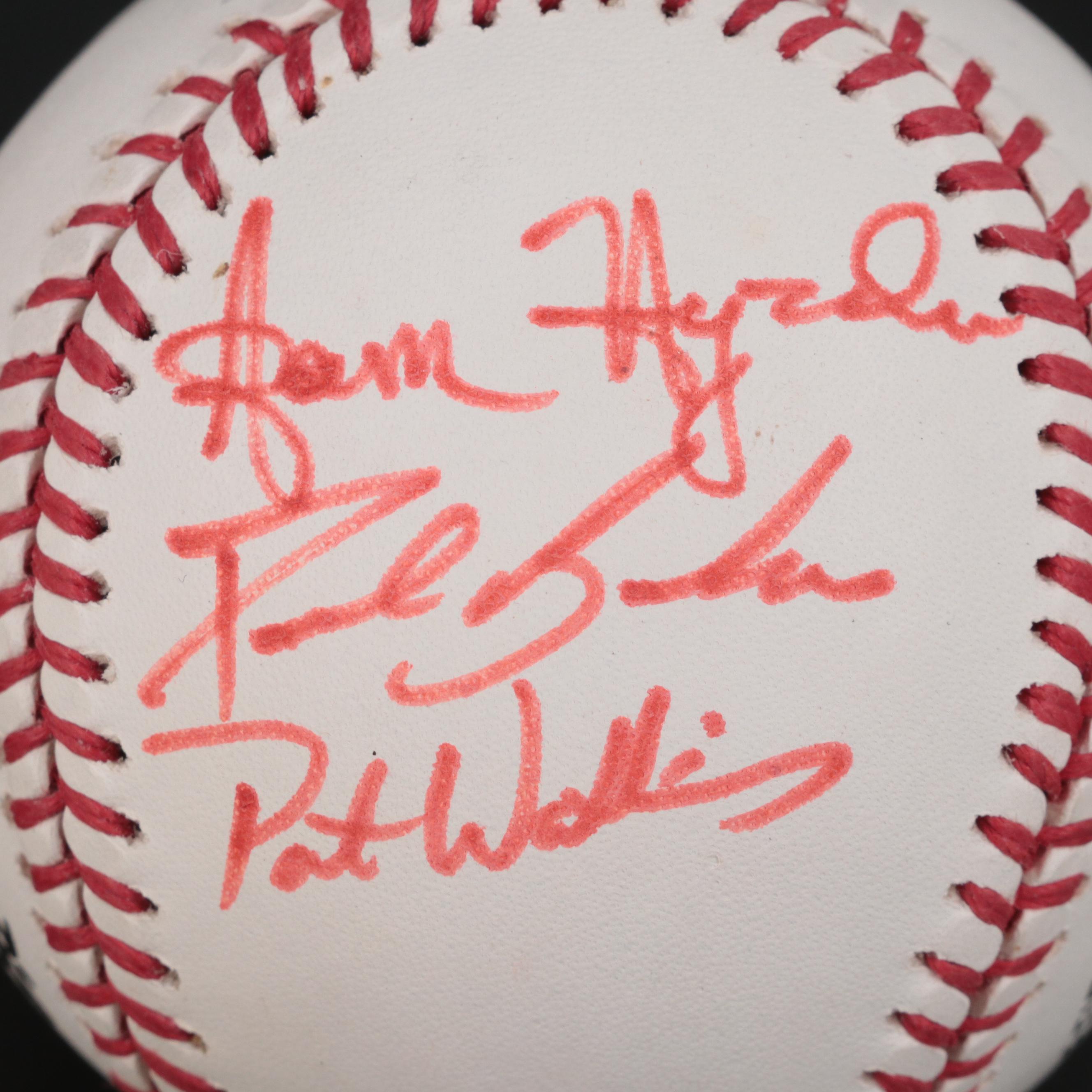 Cincinnati Reds Signed Baseballs with Nuxhall, Larkin, Sabo and More, 1990s