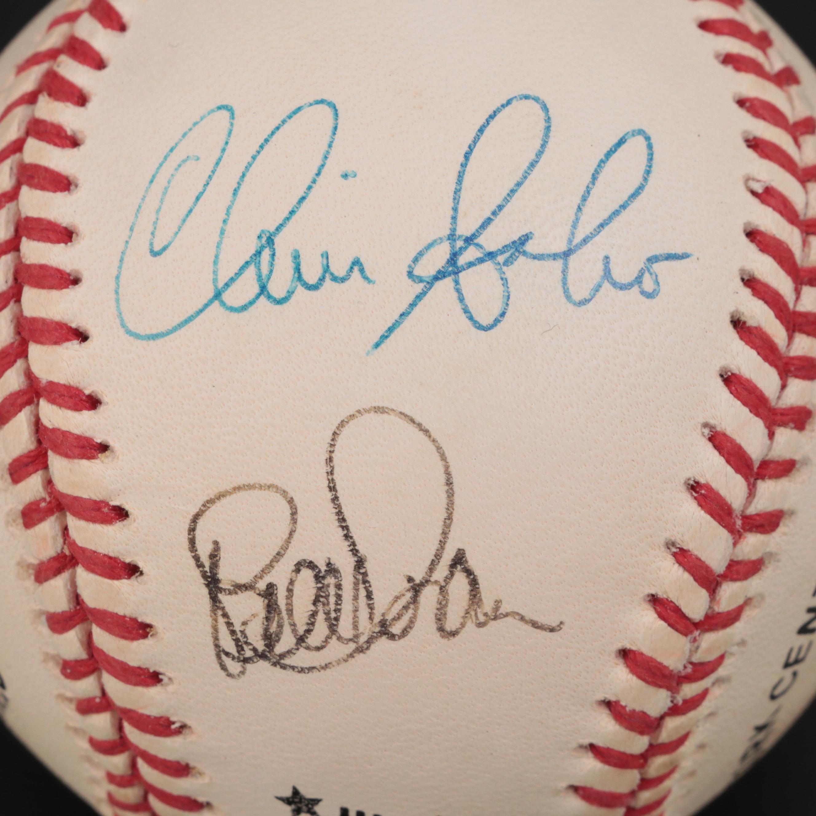 Cincinnati Reds Signed Baseballs with Nuxhall, Larkin, Sabo and More, 1990s