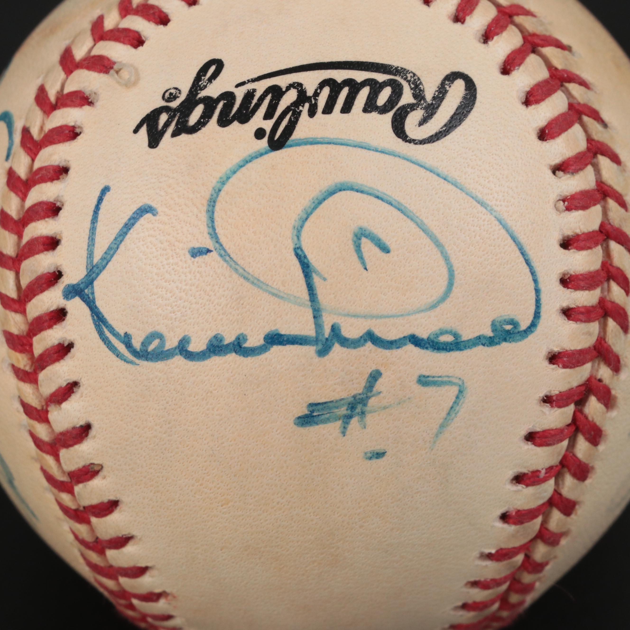 Cincinnati Reds Signed Baseballs with Nuxhall, Larkin, Sabo and More, 1990s