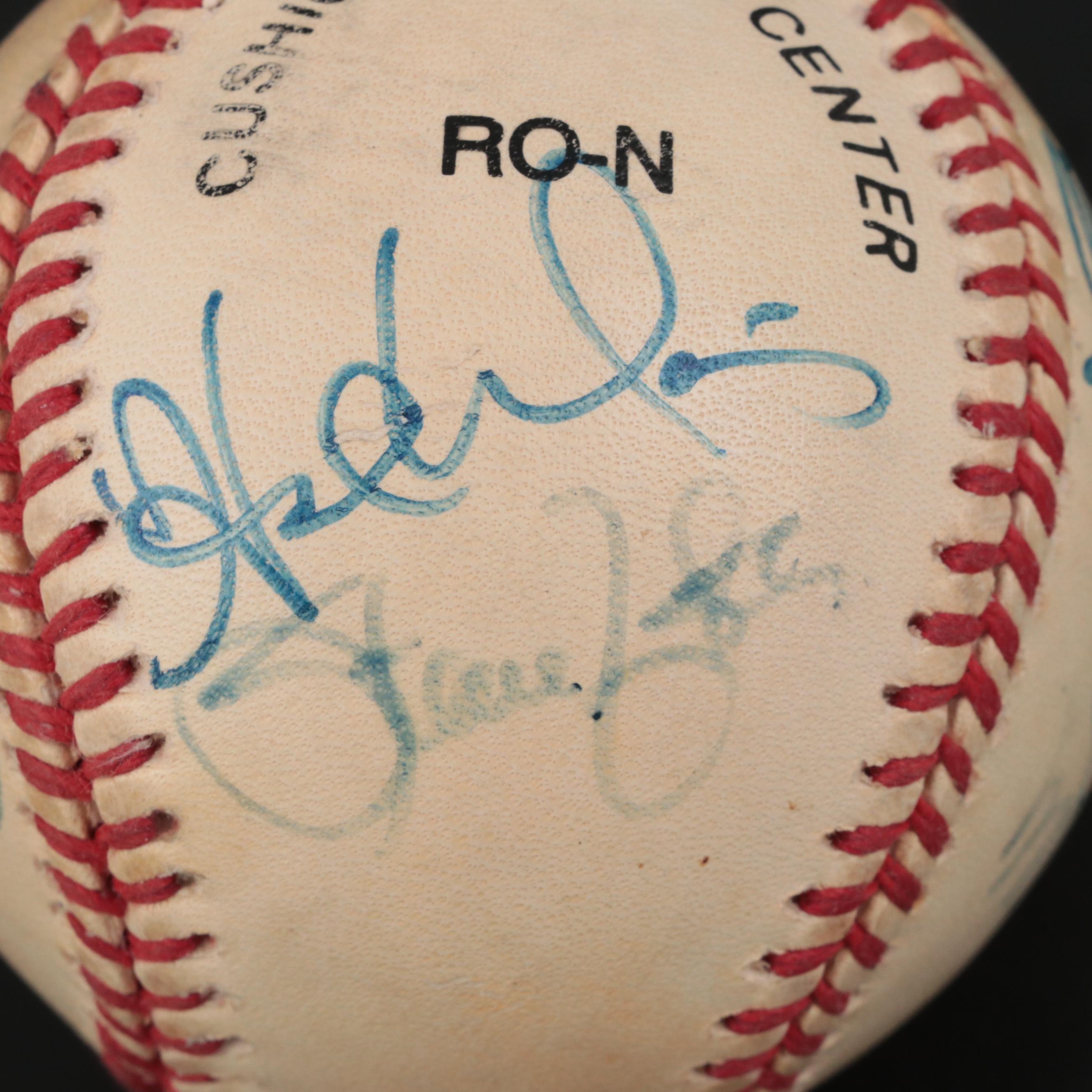Cincinnati Reds Signed Baseballs with Nuxhall, Larkin, Sabo and More, 1990s