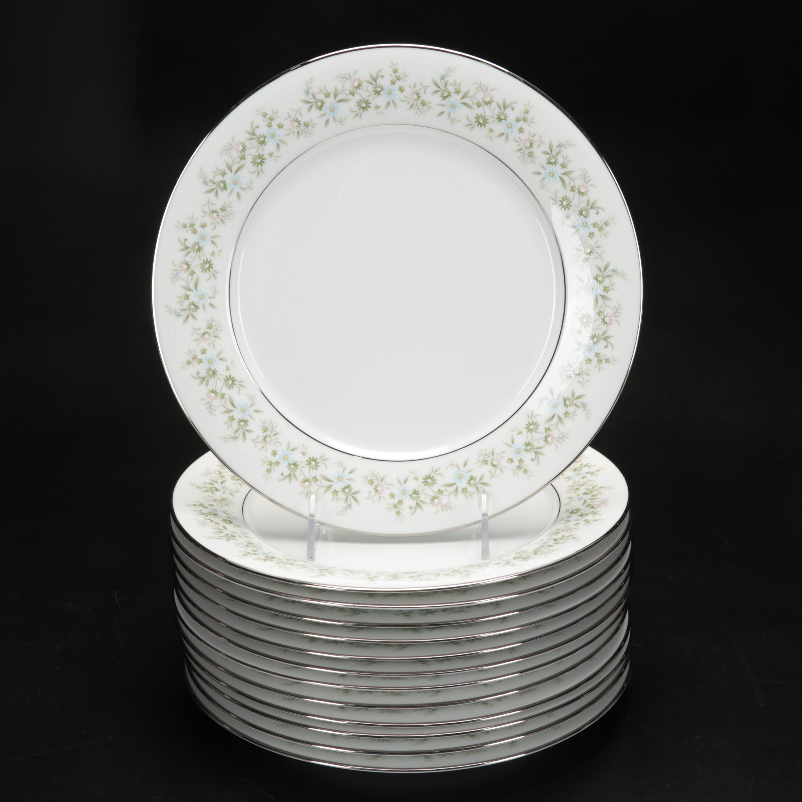 Noritake "Savannah" Platinum Rim Dinnerware, 1969-1991