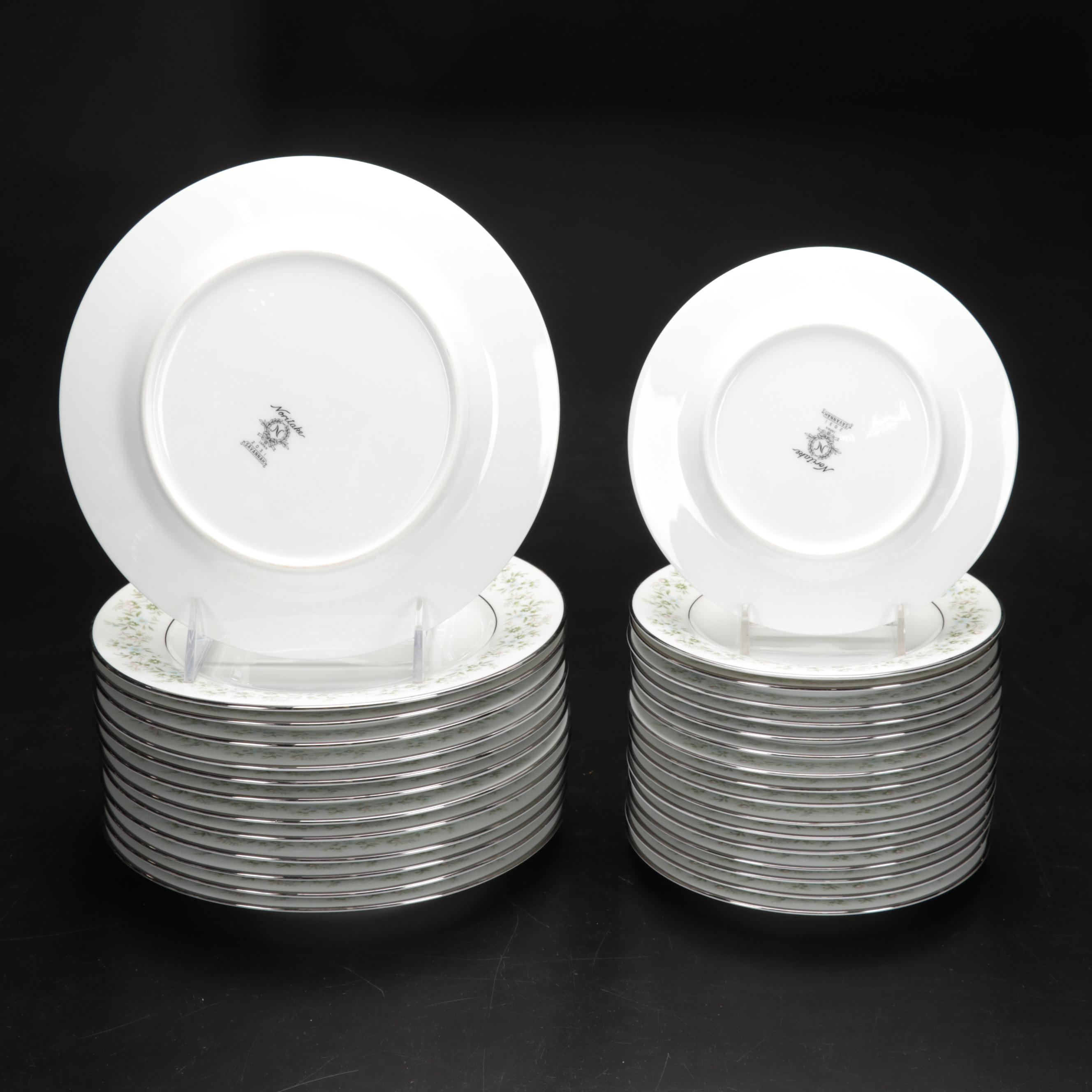 Noritake "Savannah" Platinum Rim Dinnerware, 1969-1991