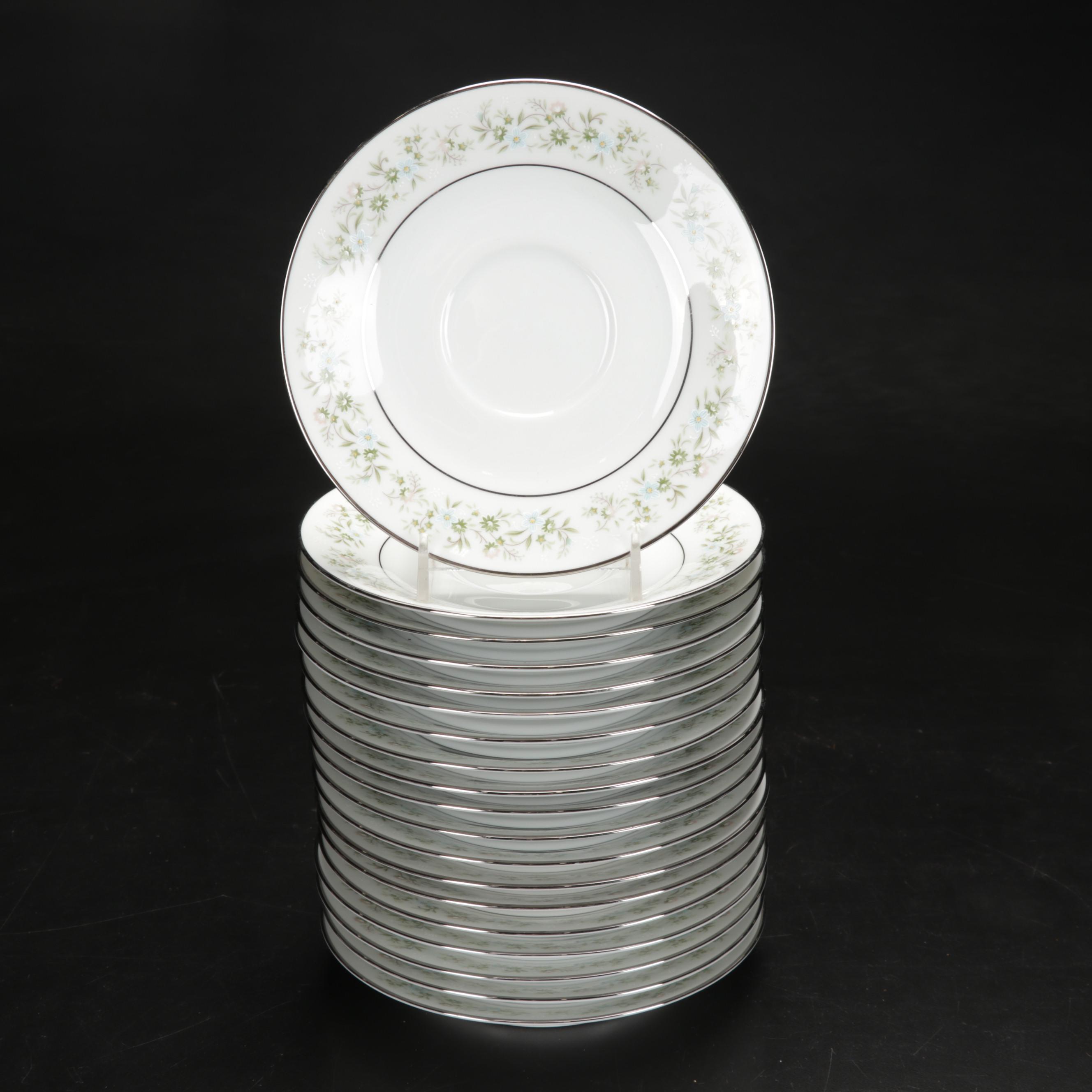 Noritake "Savannah" Platinum Rim Dinnerware, 1969-1991