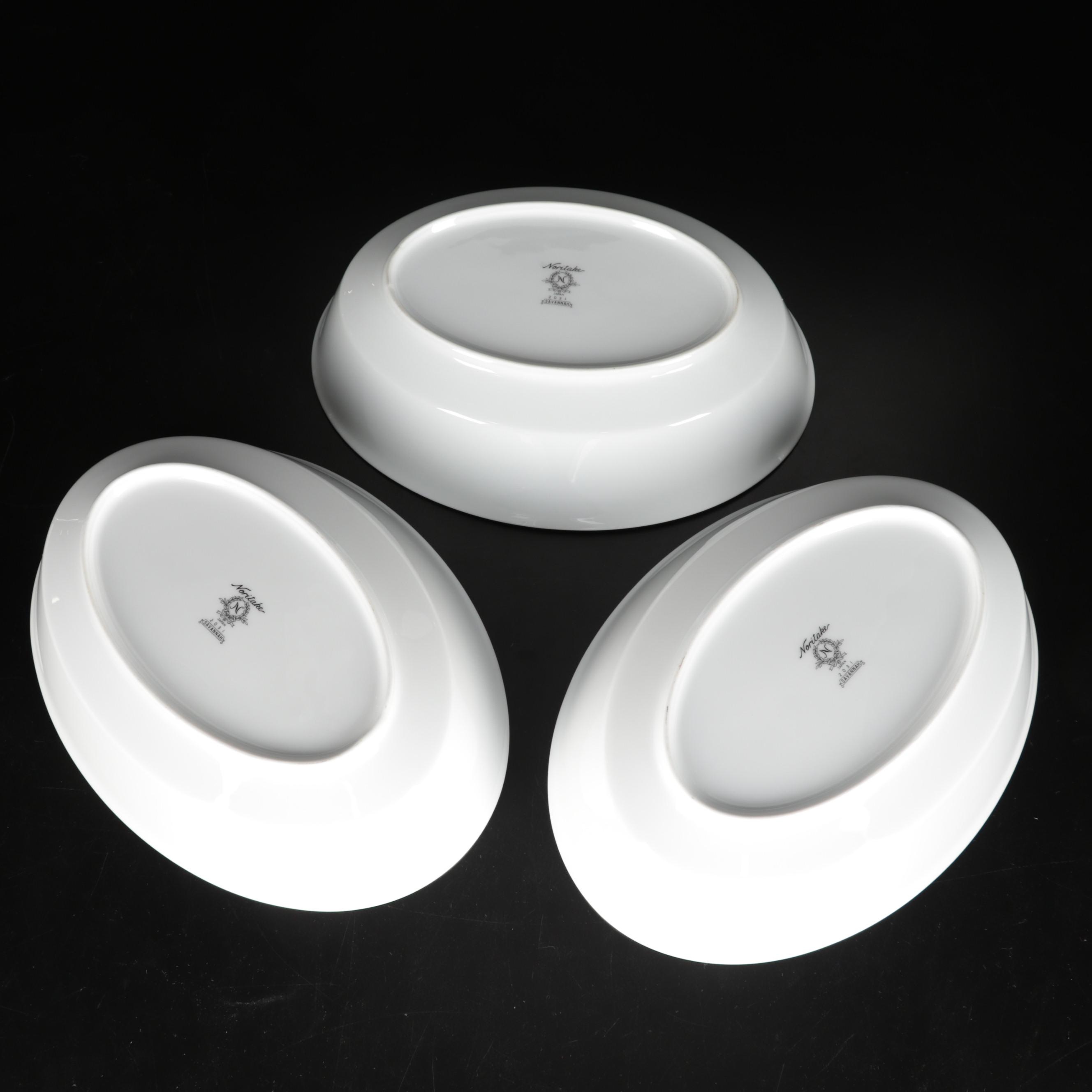 Noritake "Savannah" Platinum Rim Dinnerware, 1969-1991