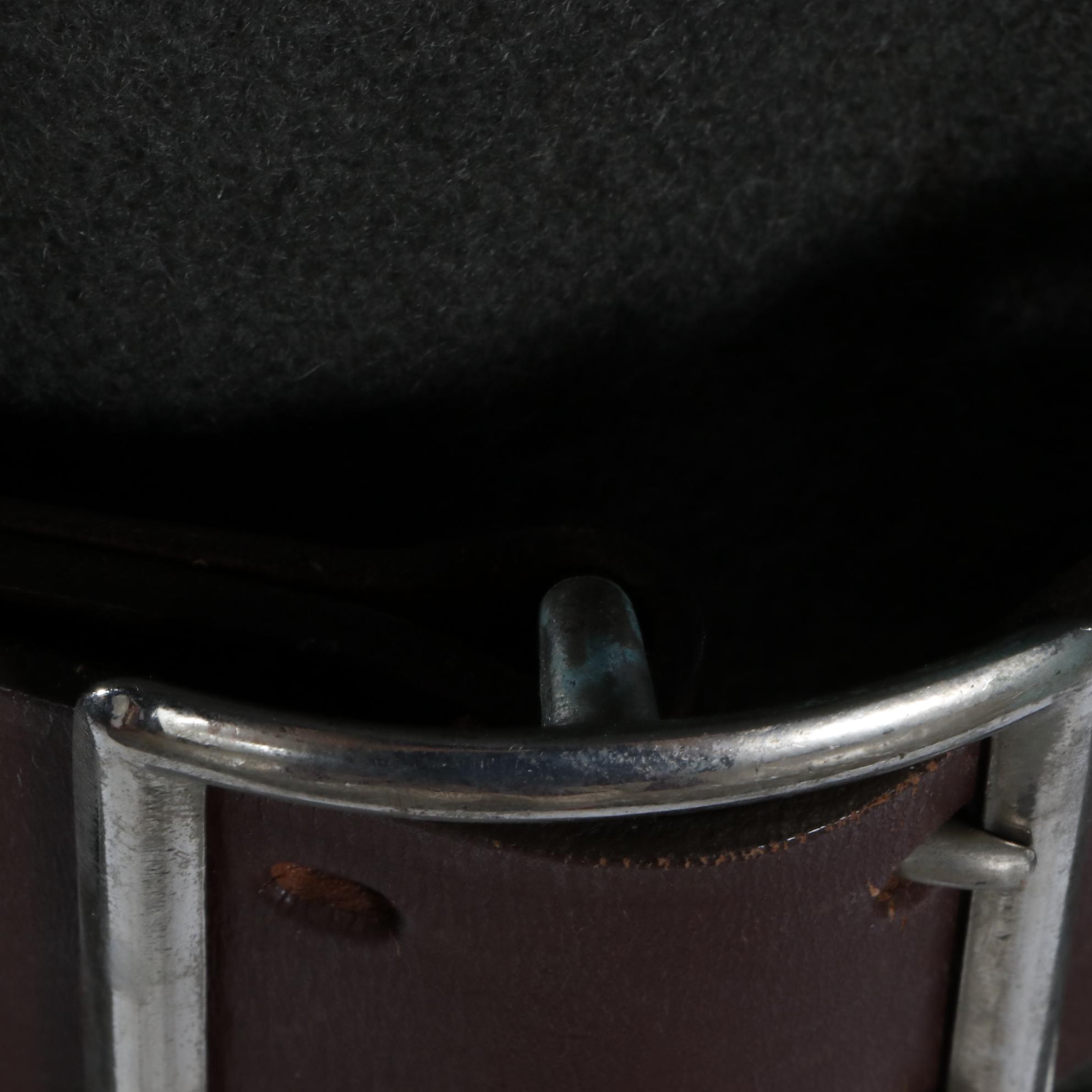 Nationale Volksarmee East German Officer Great Coat with Leather Belt