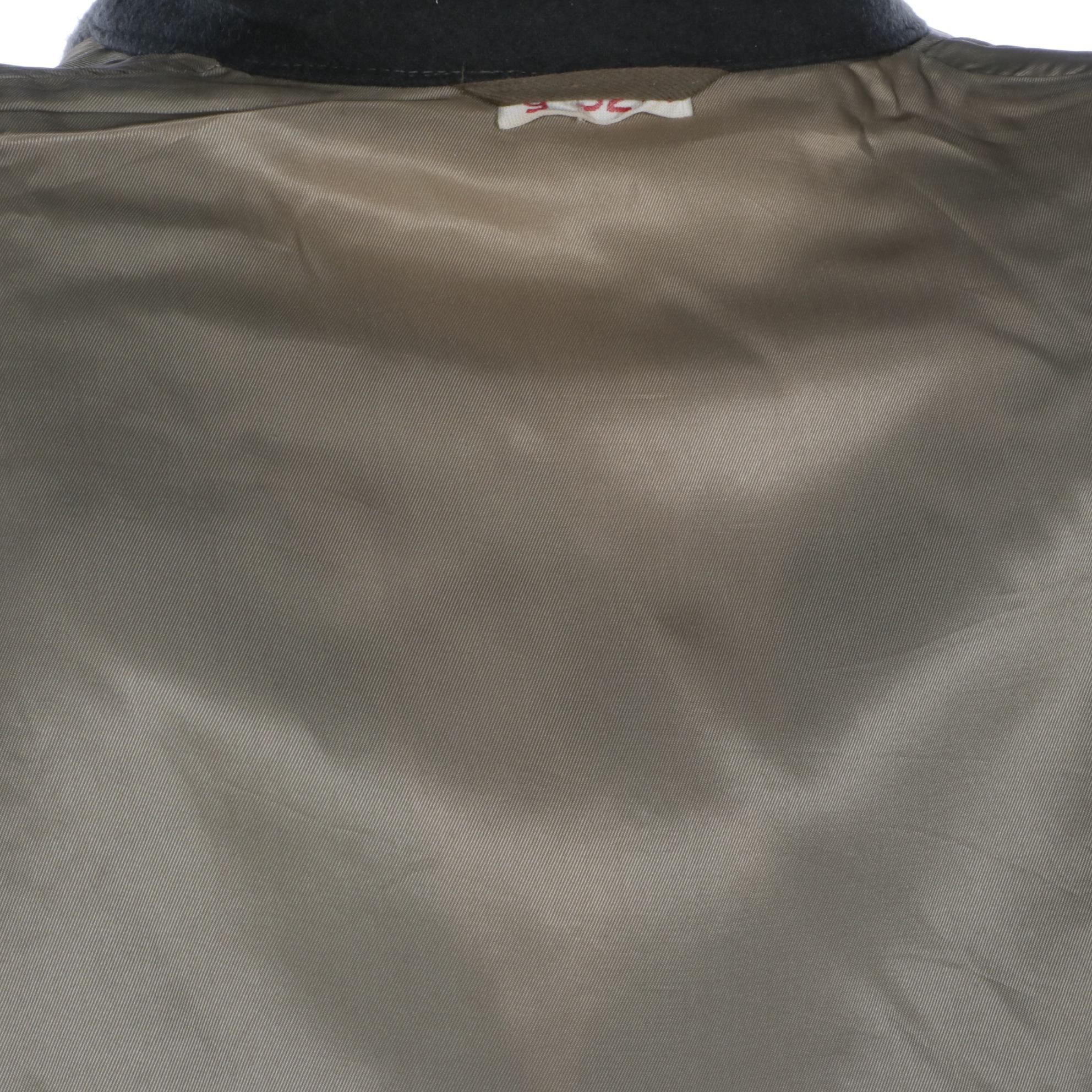 Nationale Volksarmee East German Officer Great Coat with Leather Belt