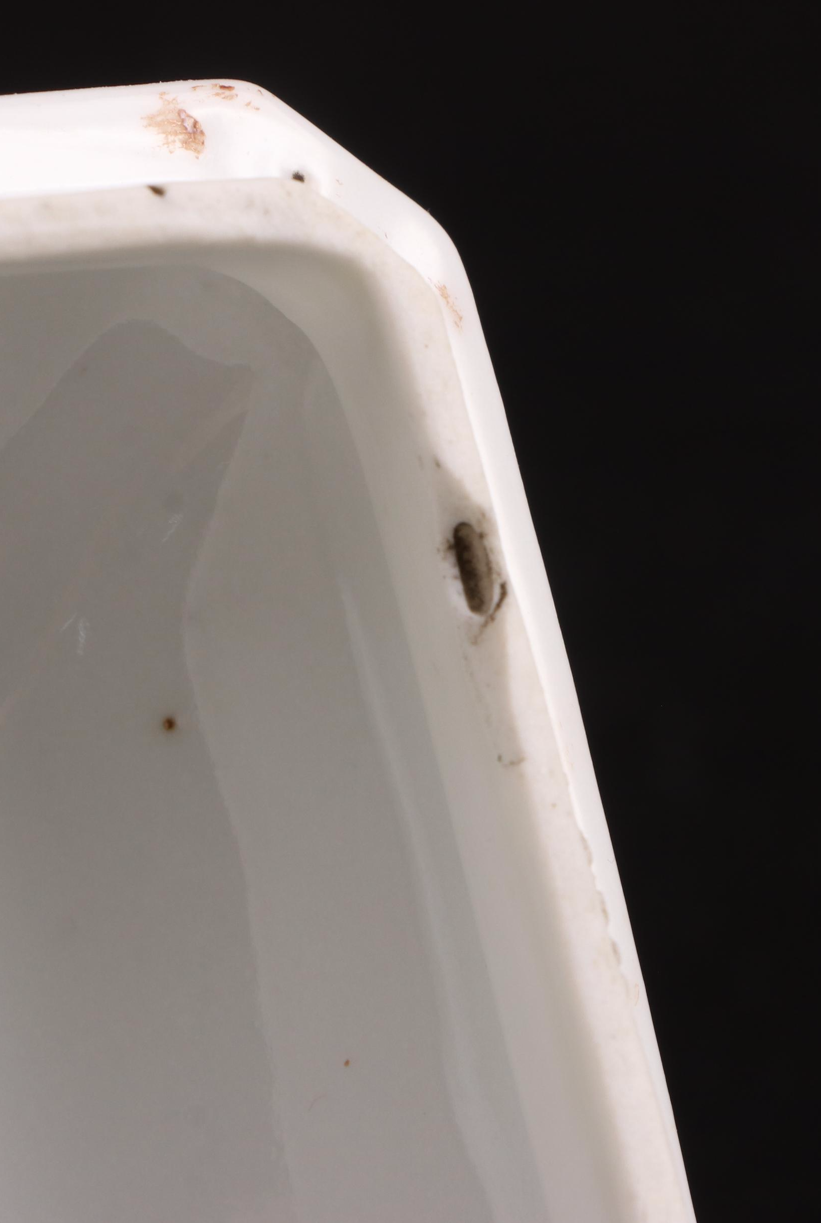 Portmeirion "Botanic Garden" Hurricane Lamp with Hand-Painted Coffee Set