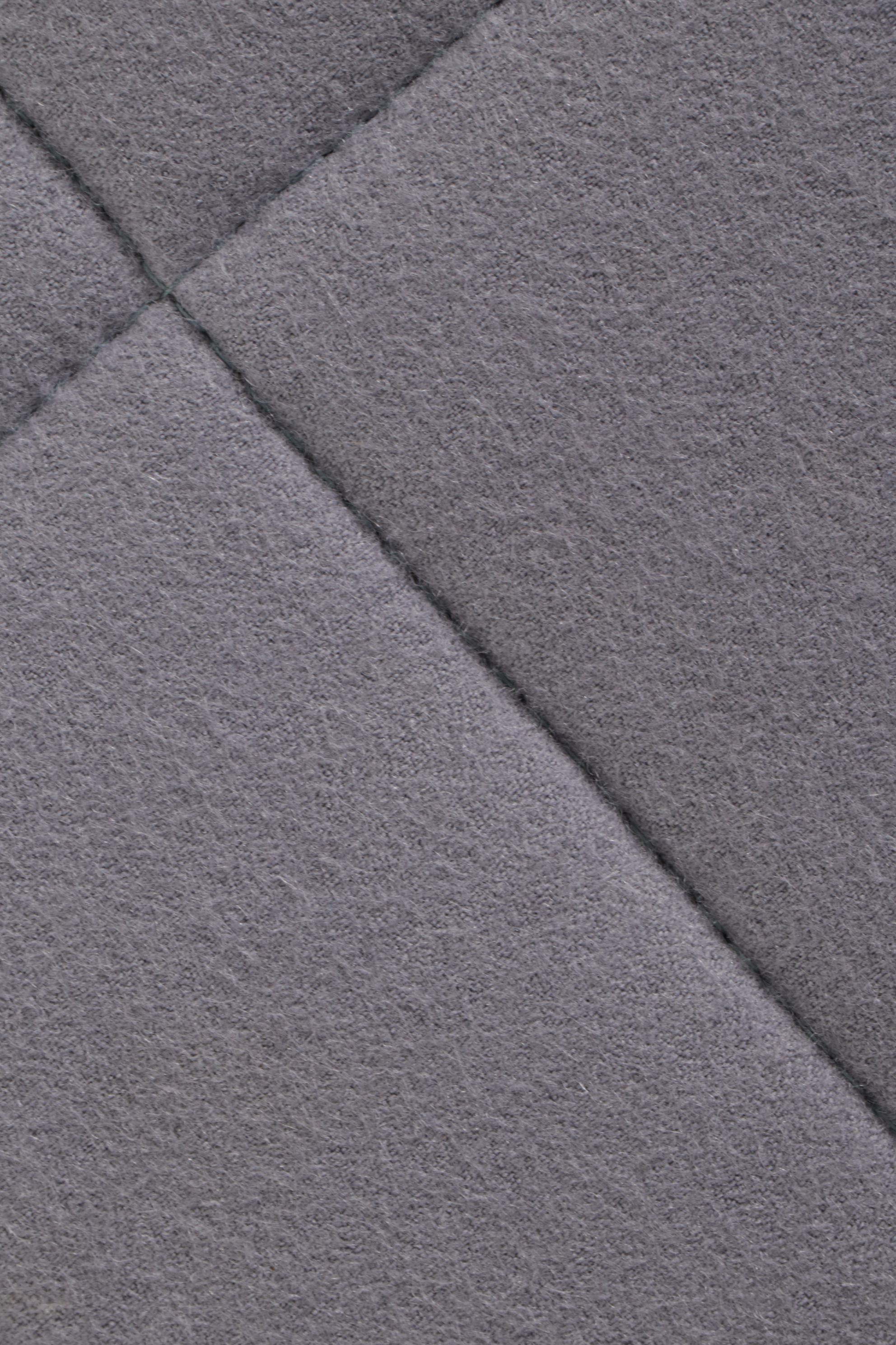 Geiger "HMI Collections" Tuxedo Lounge Bench in Quilted Upholstery