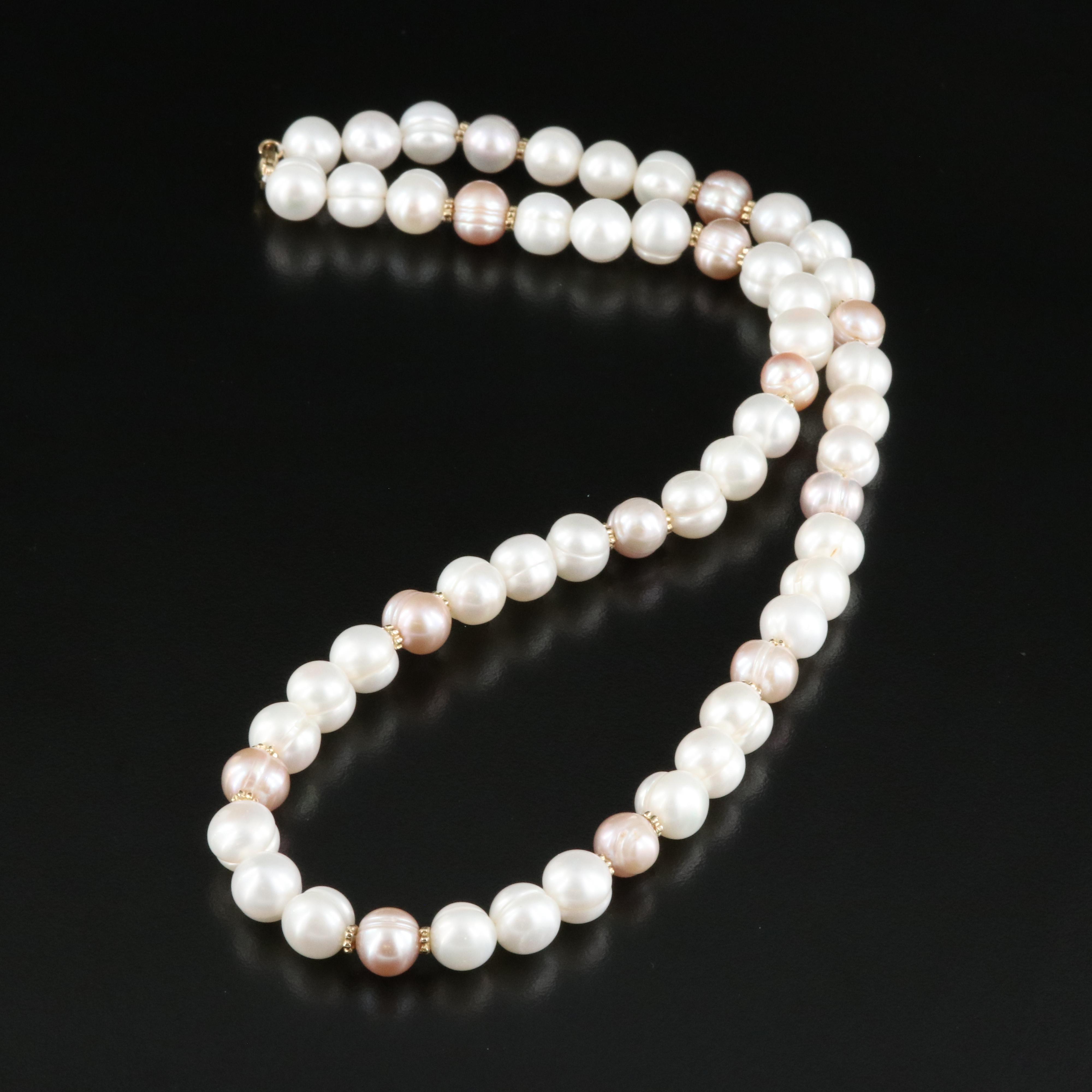 14K Pearl Necklace