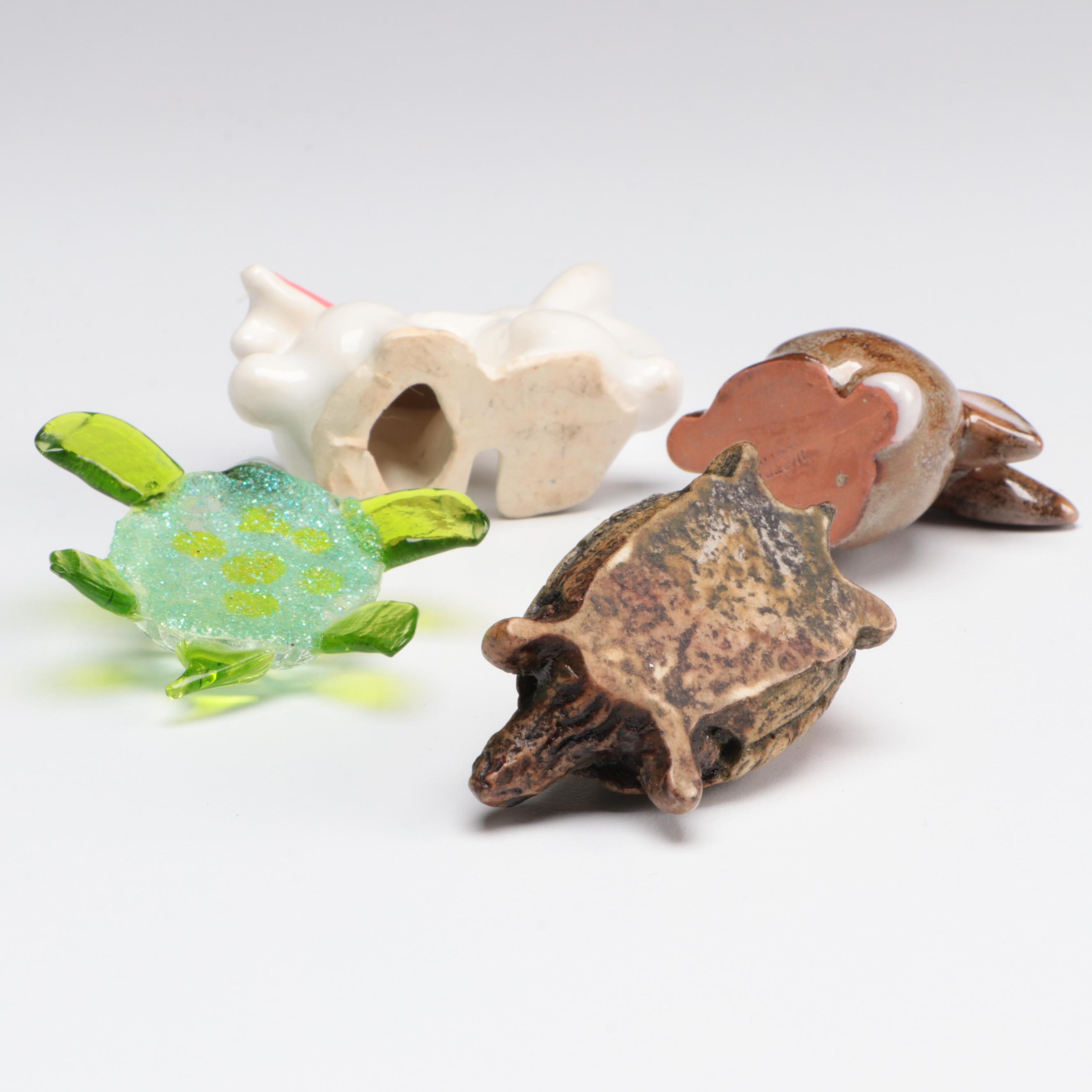 Spode "Baking Days Blue" Covered Casserole with Waterford Vase and More