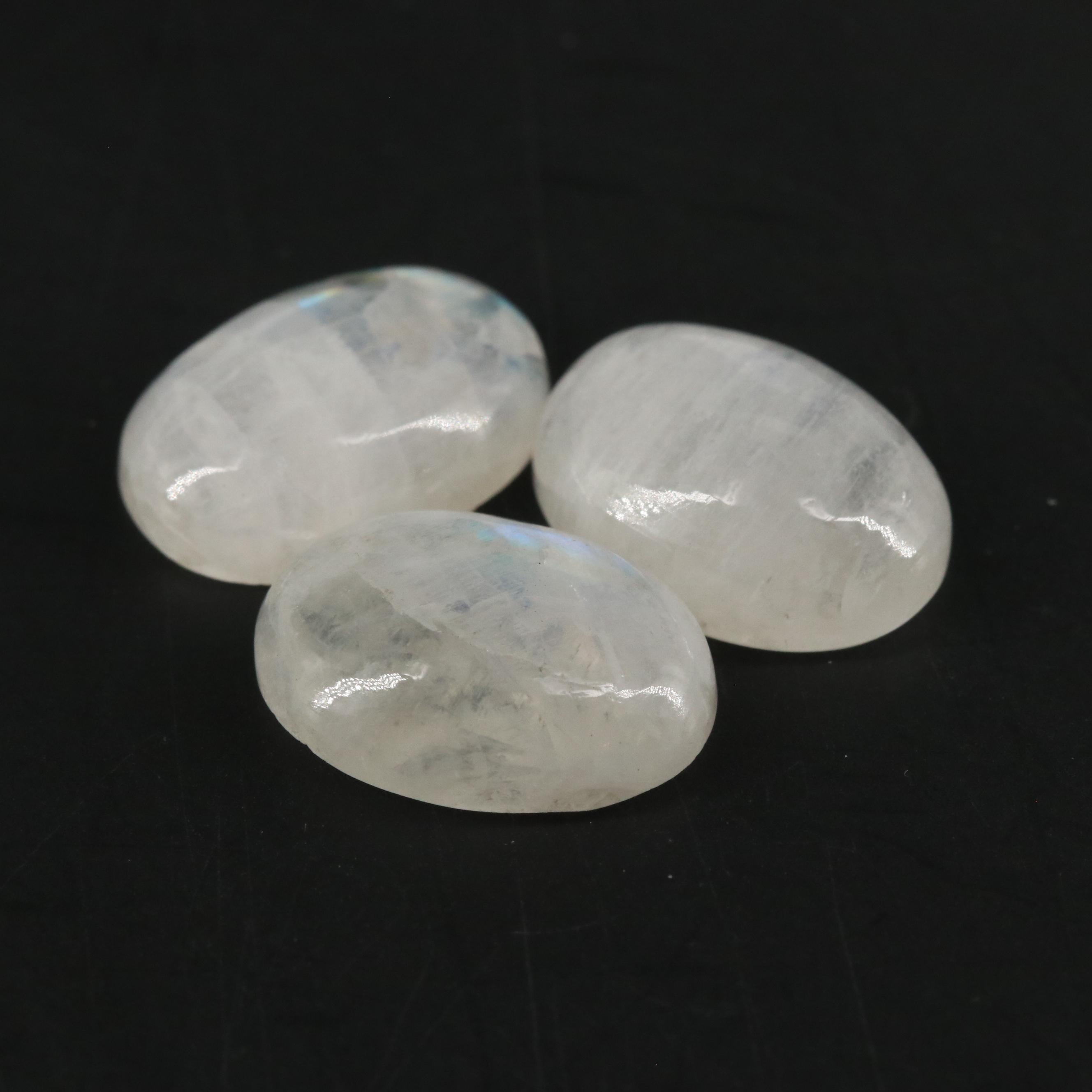 Loose 16.55 CTW Rainbow Moonstone