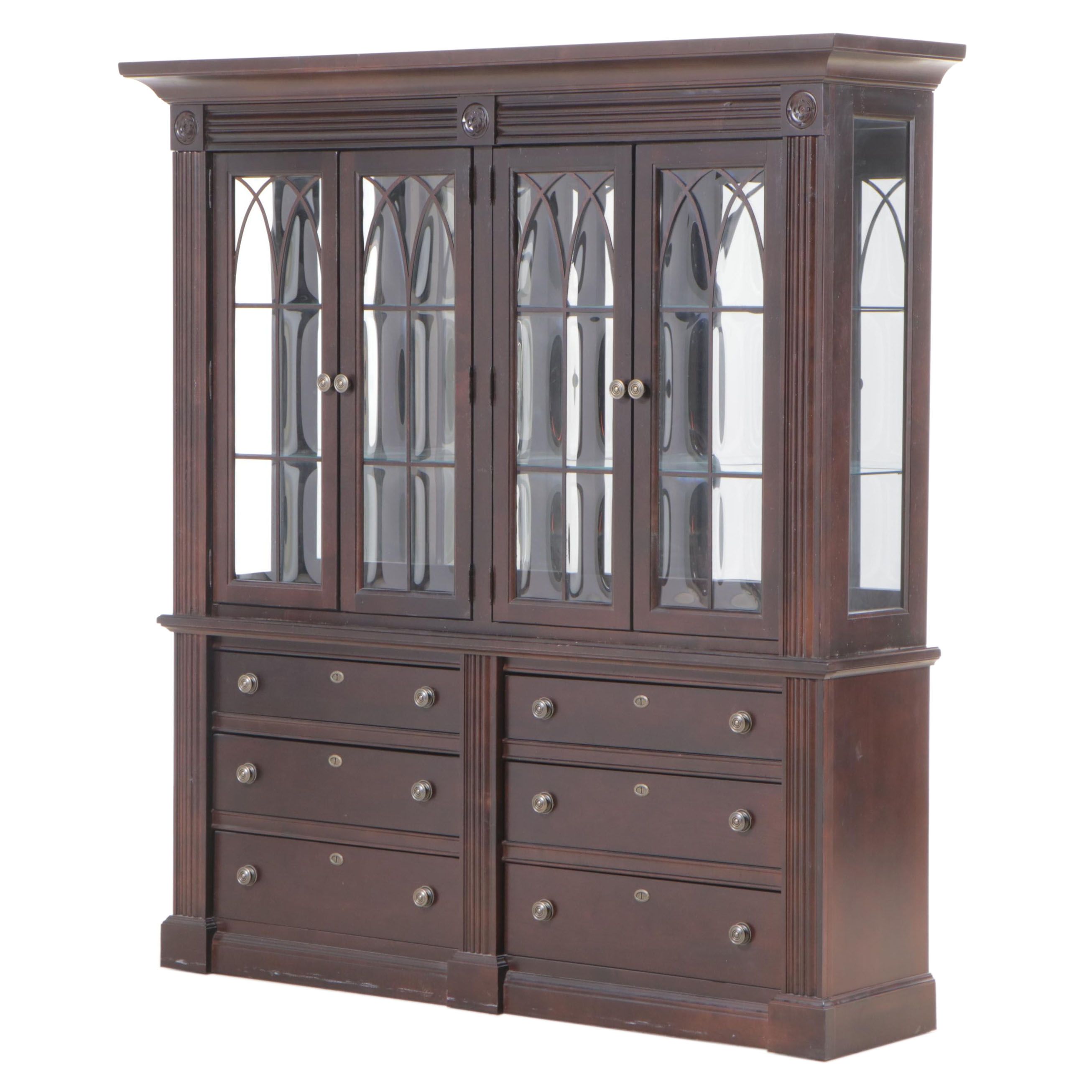 Broyhill "Charlestowne Square" Cherrywood China Cabinet