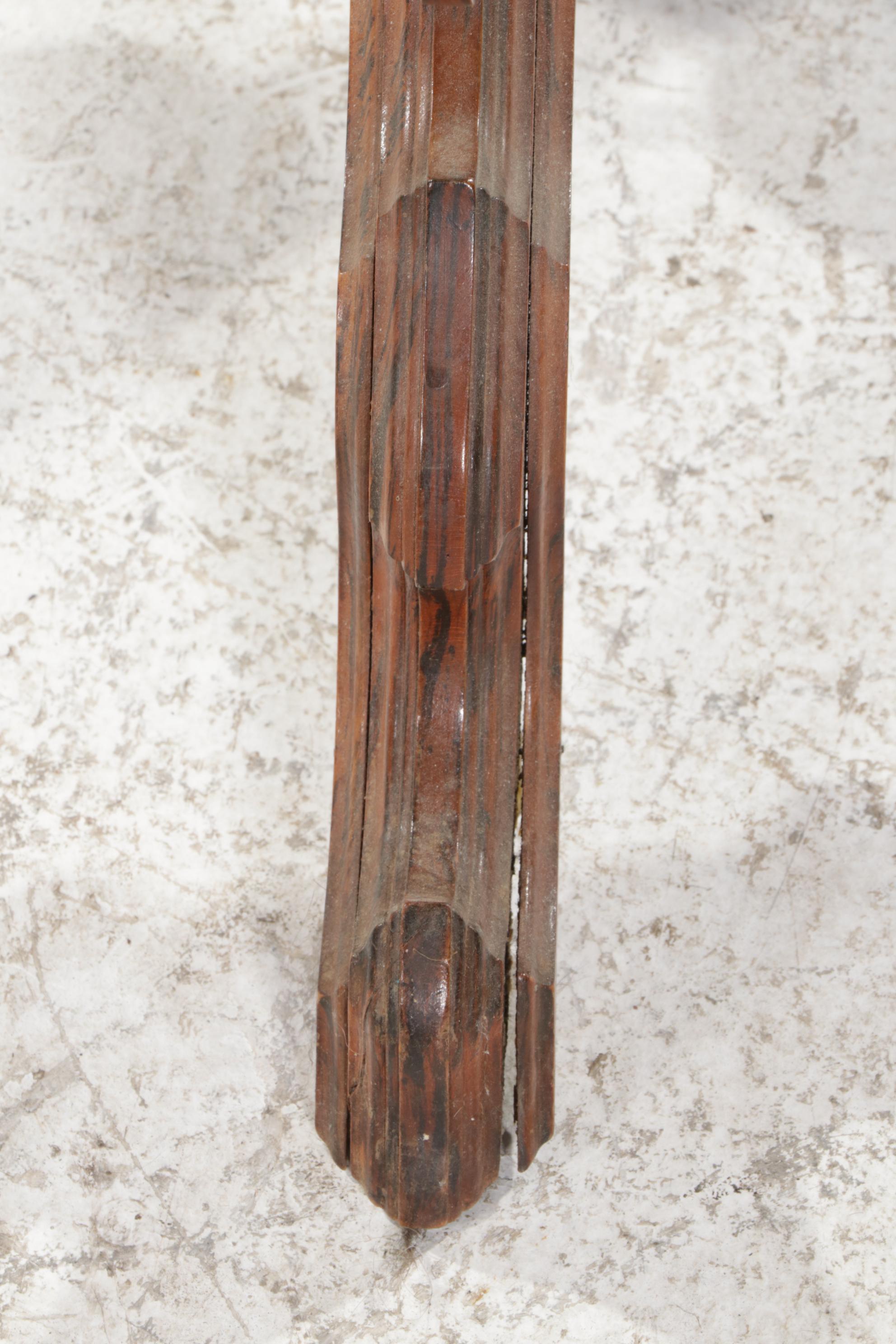 Victorian Grain-Painted Center Table, Late 19th Century