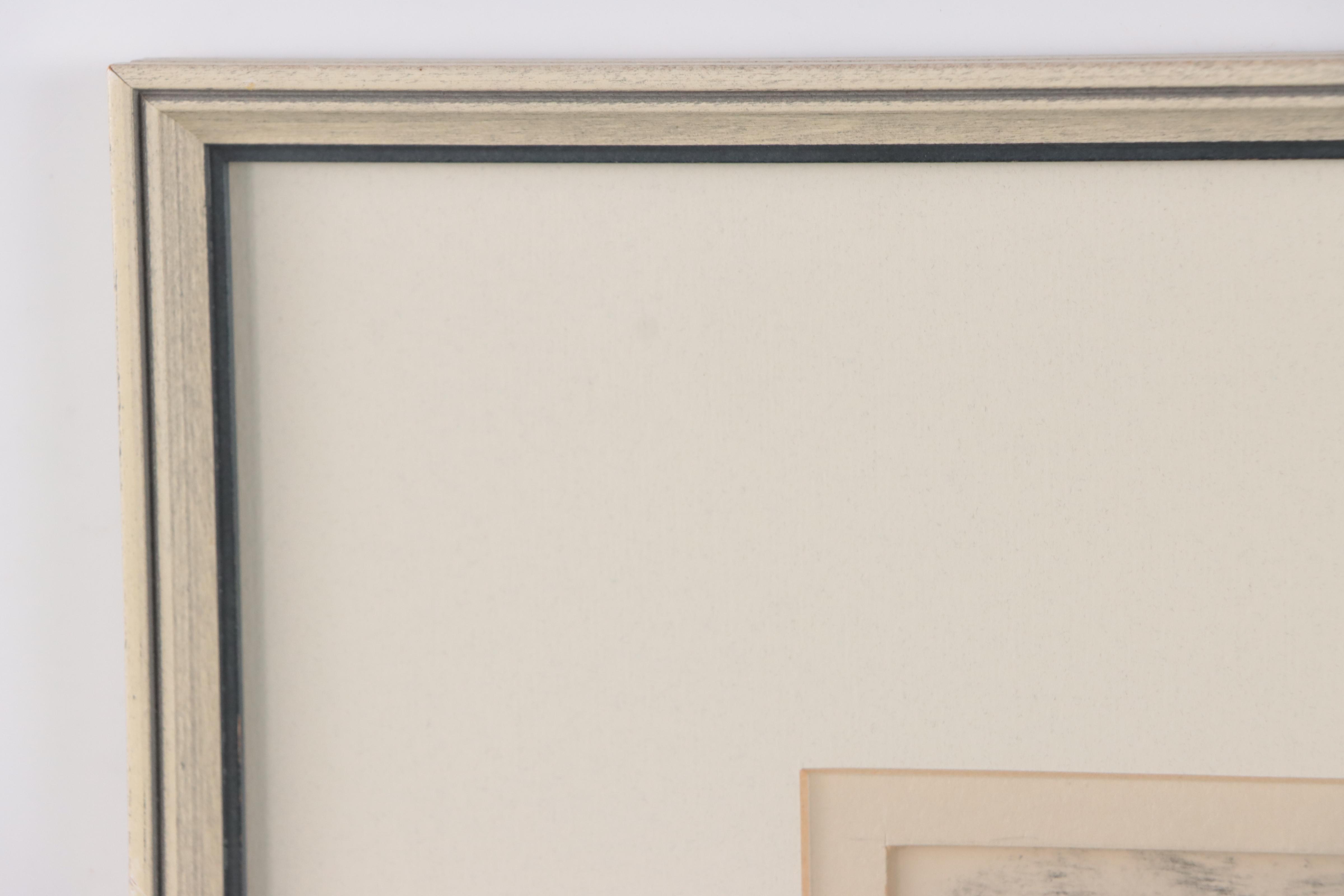 Collagraph of Abstract Composition, 1962